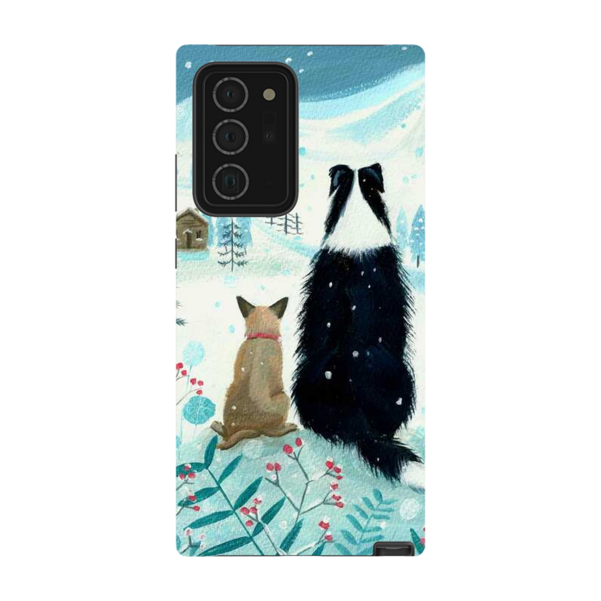 Samsung Tough Case - Dogs Xmas By Mary Stubberfield