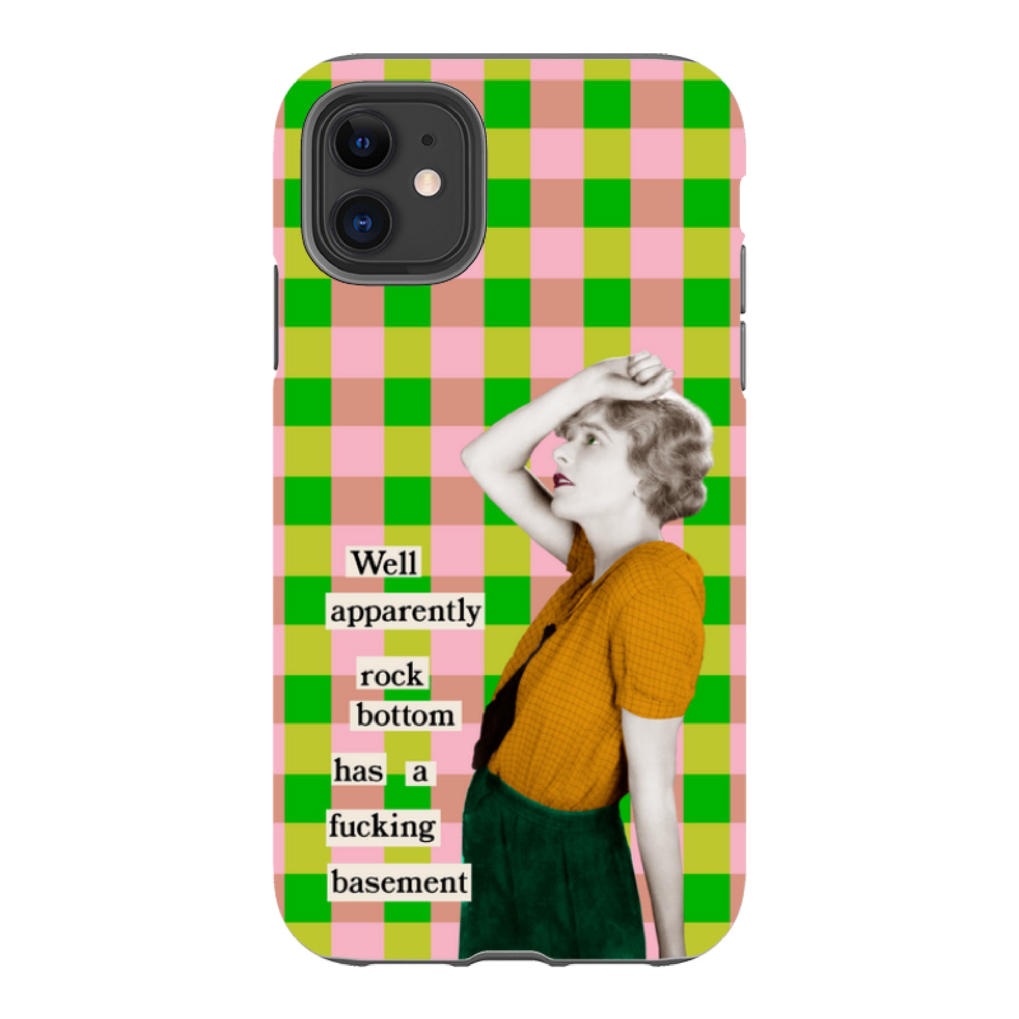 iPhone Tough Case - Rock Bottom By Clare Jordan