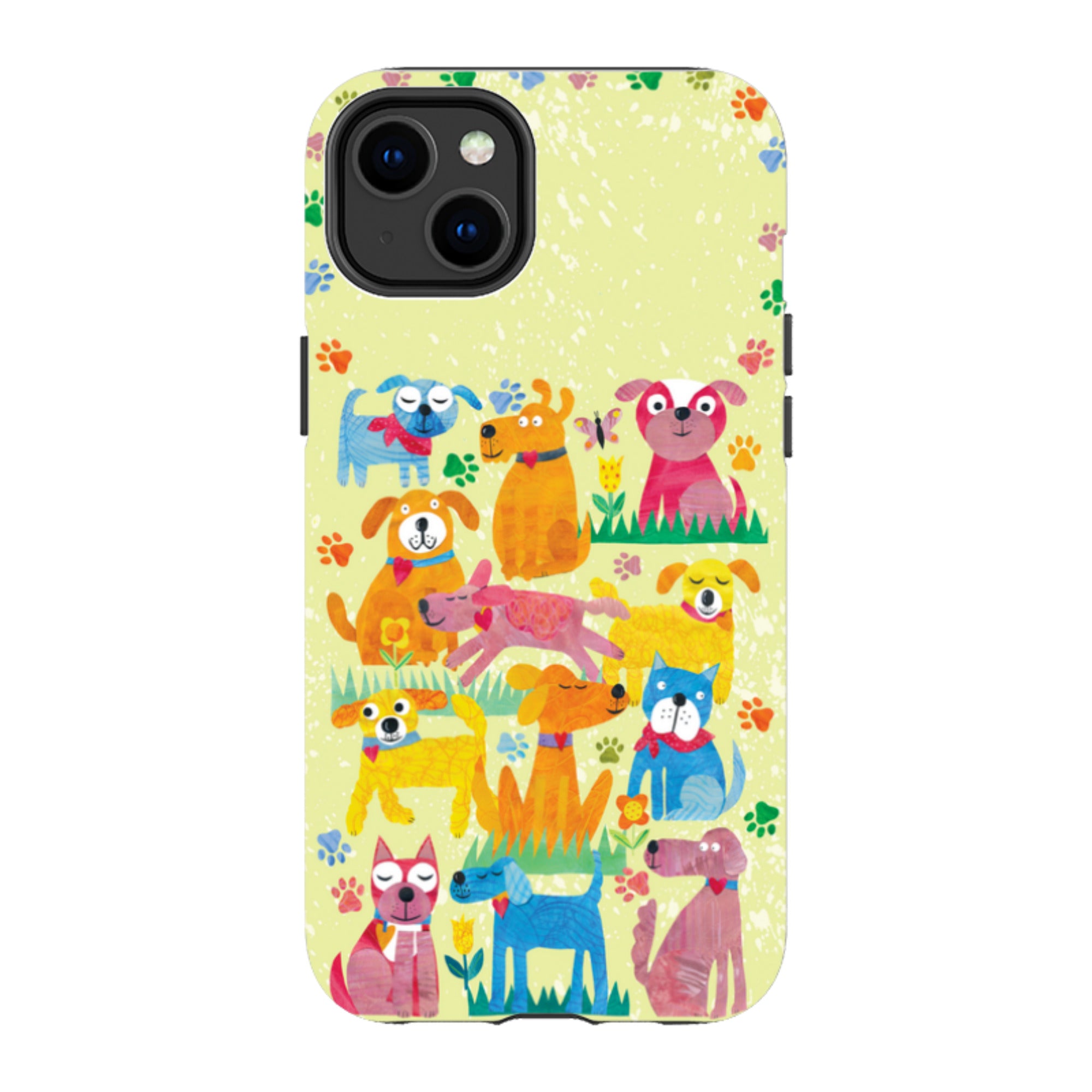 iPhone MagSafe Tough Case - Dogs in the park By Tracey English