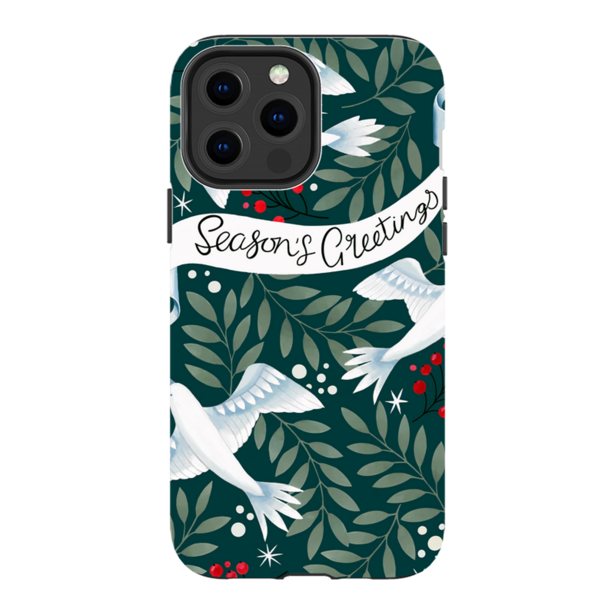 iPhone Tough Case - Seasons Greetings By Bex Parkin