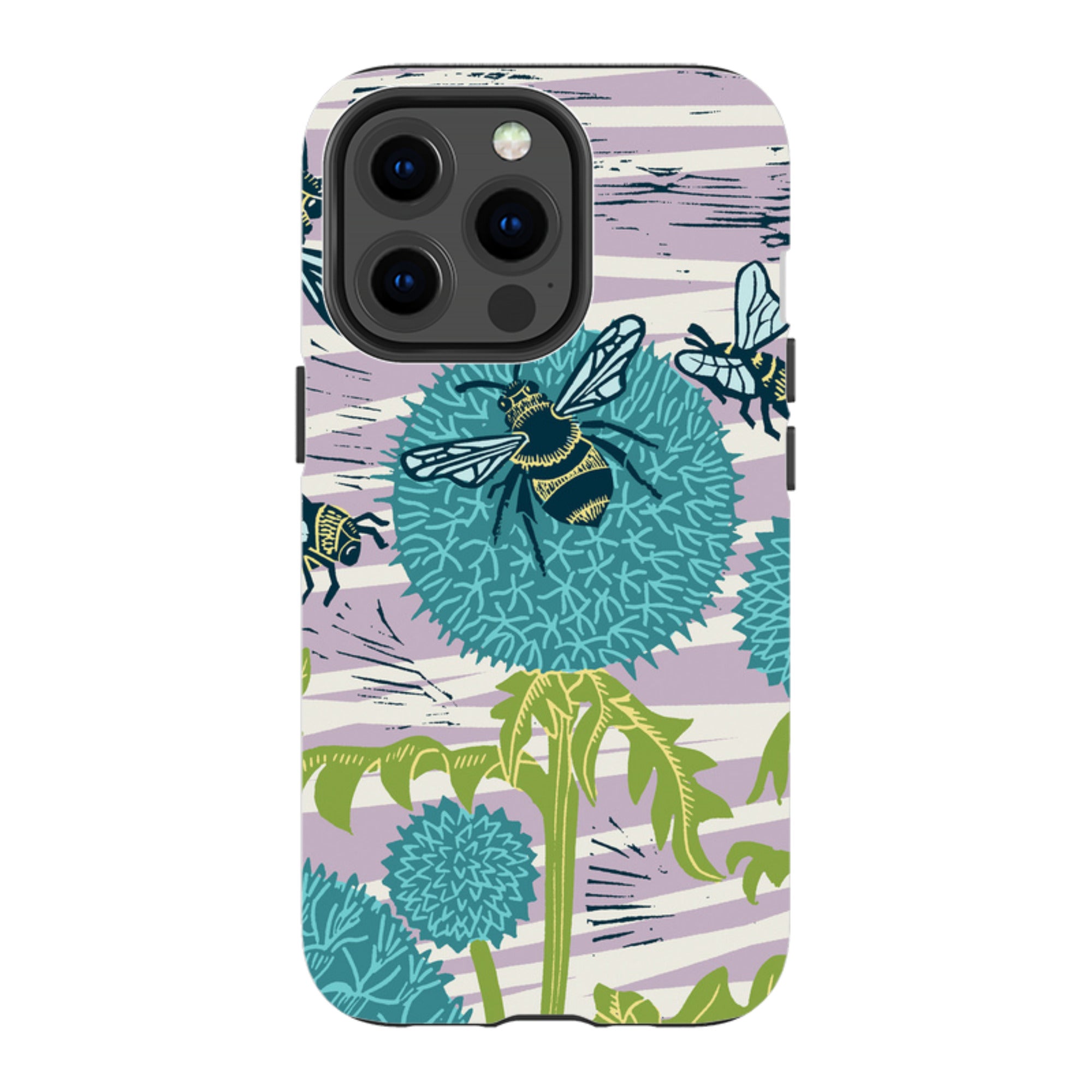 iPhone Tough Case - Pollinating Bees By Kate Heiss
