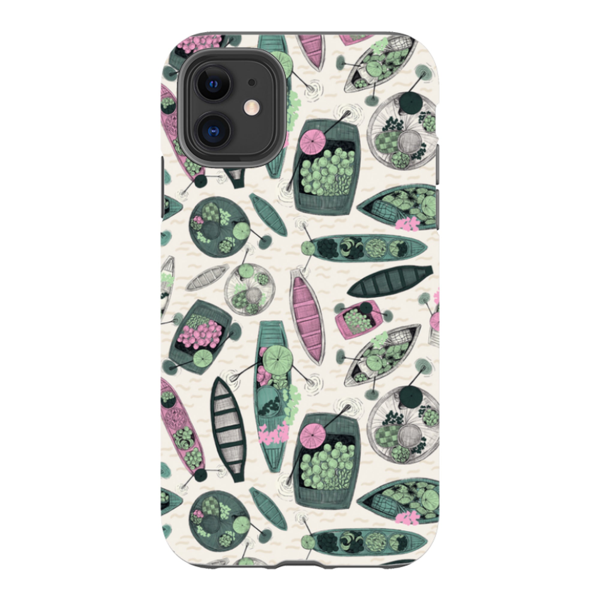 iPhone Tough Case - Floating Markets B By Jade Mosinski