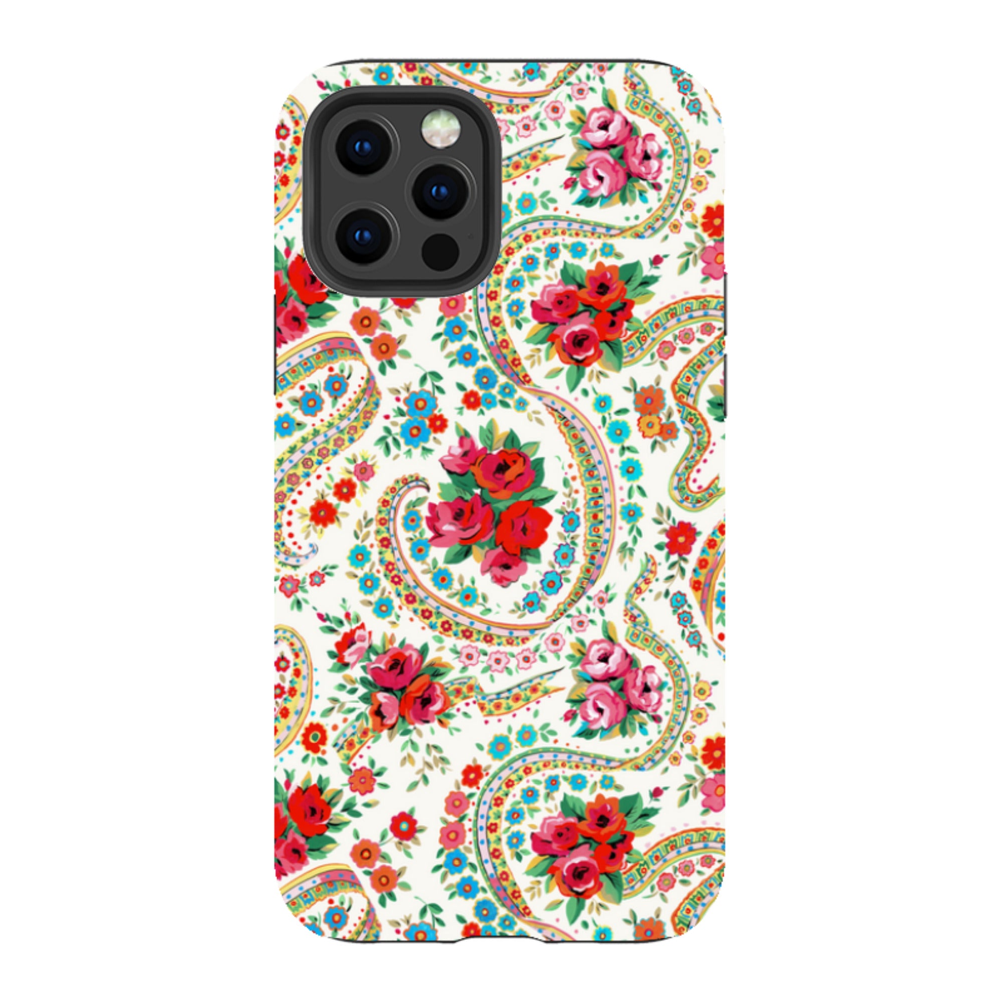 iPhone Tough Case - Ribbons & Roses By Sarah Campbell
