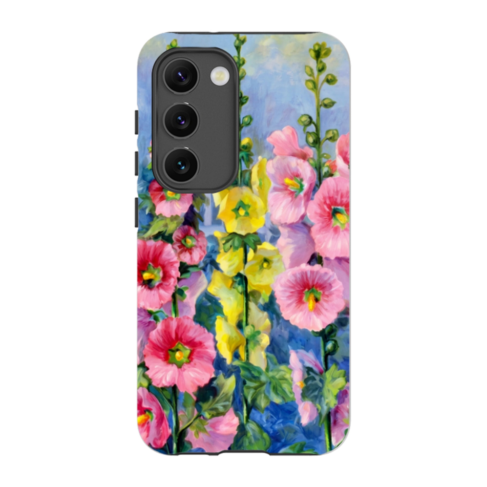 Samsung Tough Case - Hollyhock Garden