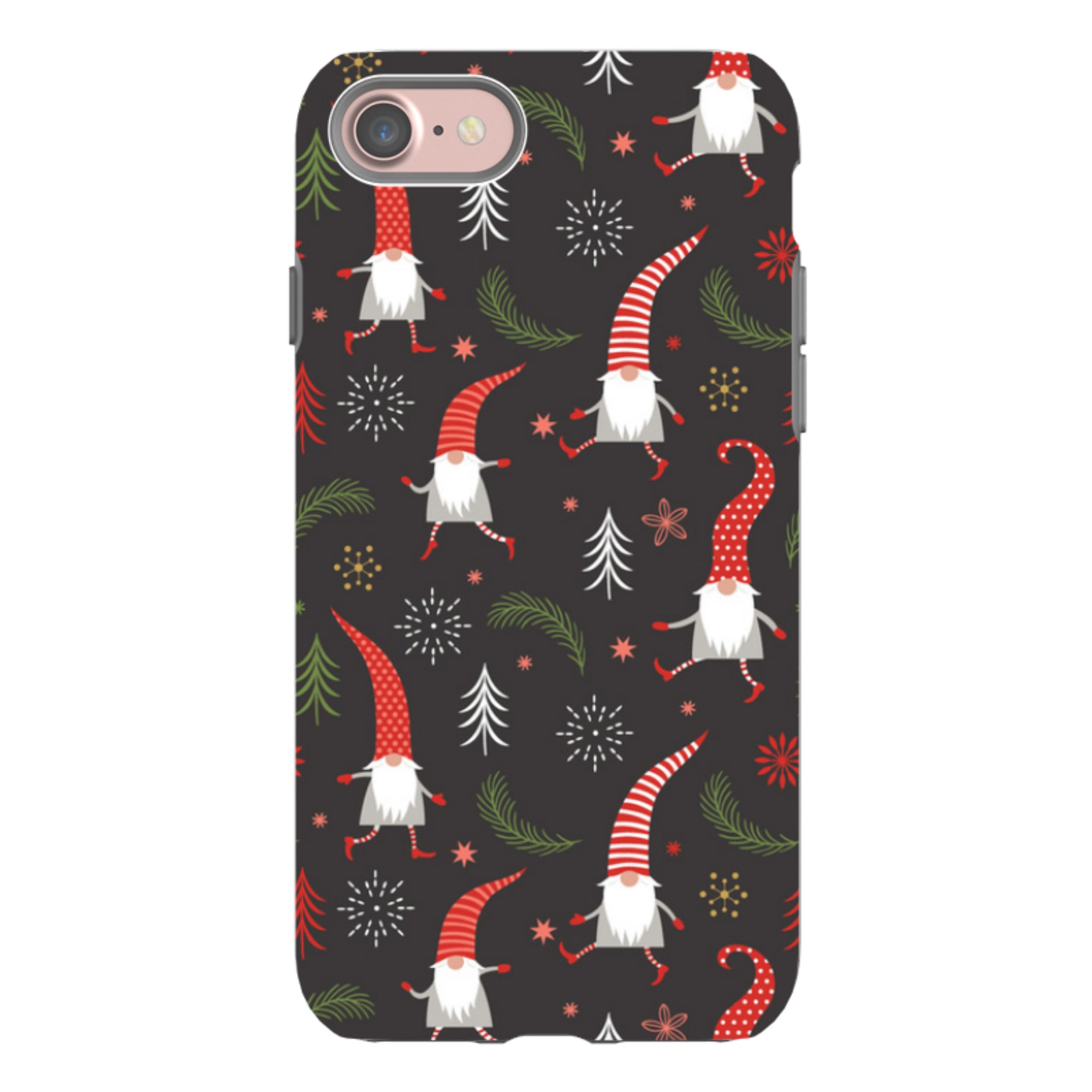iPhone Tough Case - Merry Xmas Pattern
