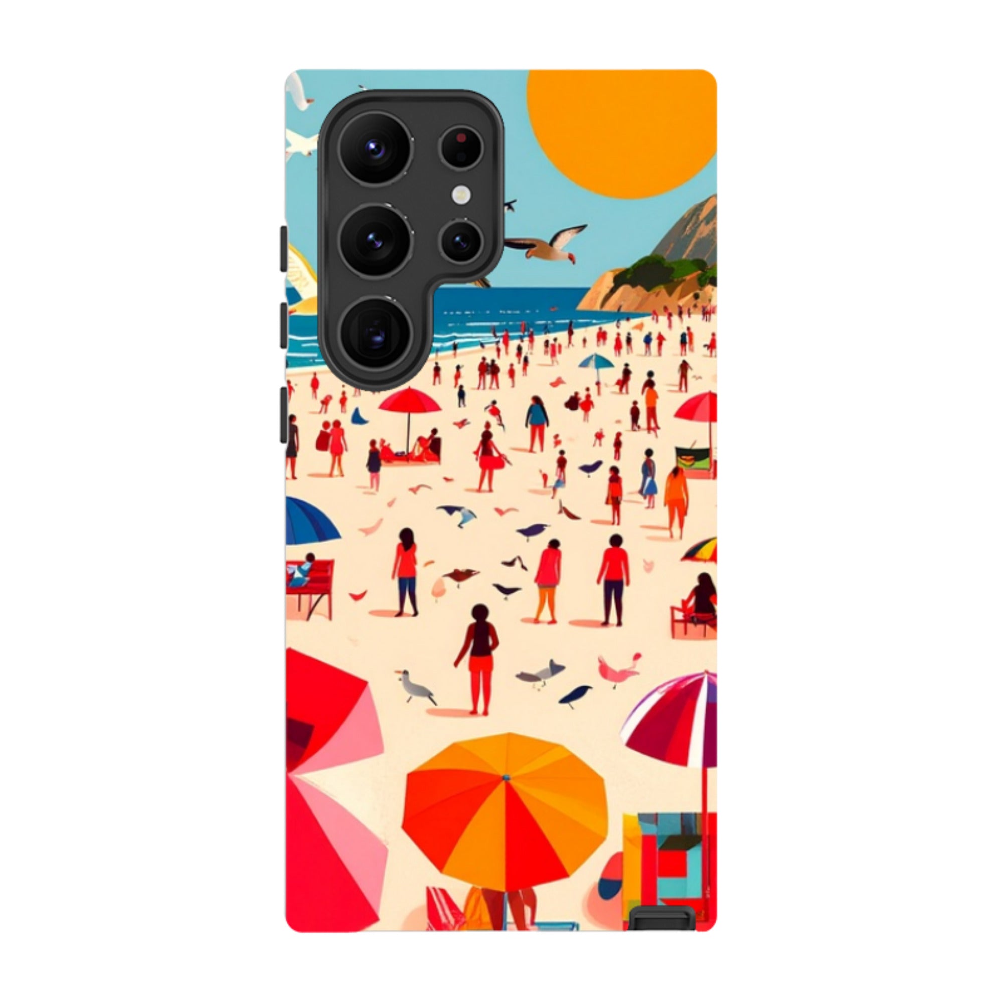 Samsung Tough Case - Mediterranean Beach Life