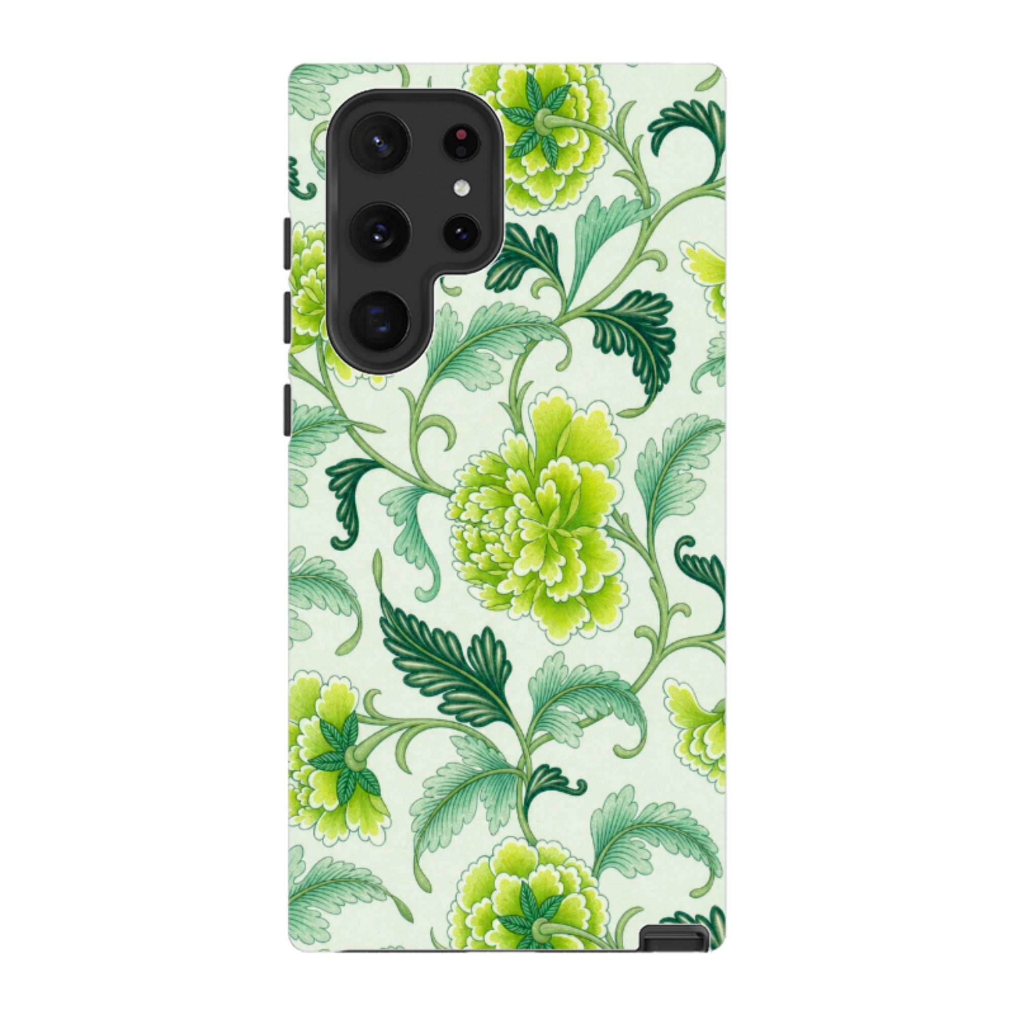 Samsung Tough Case - Sage Green Chinoiserie