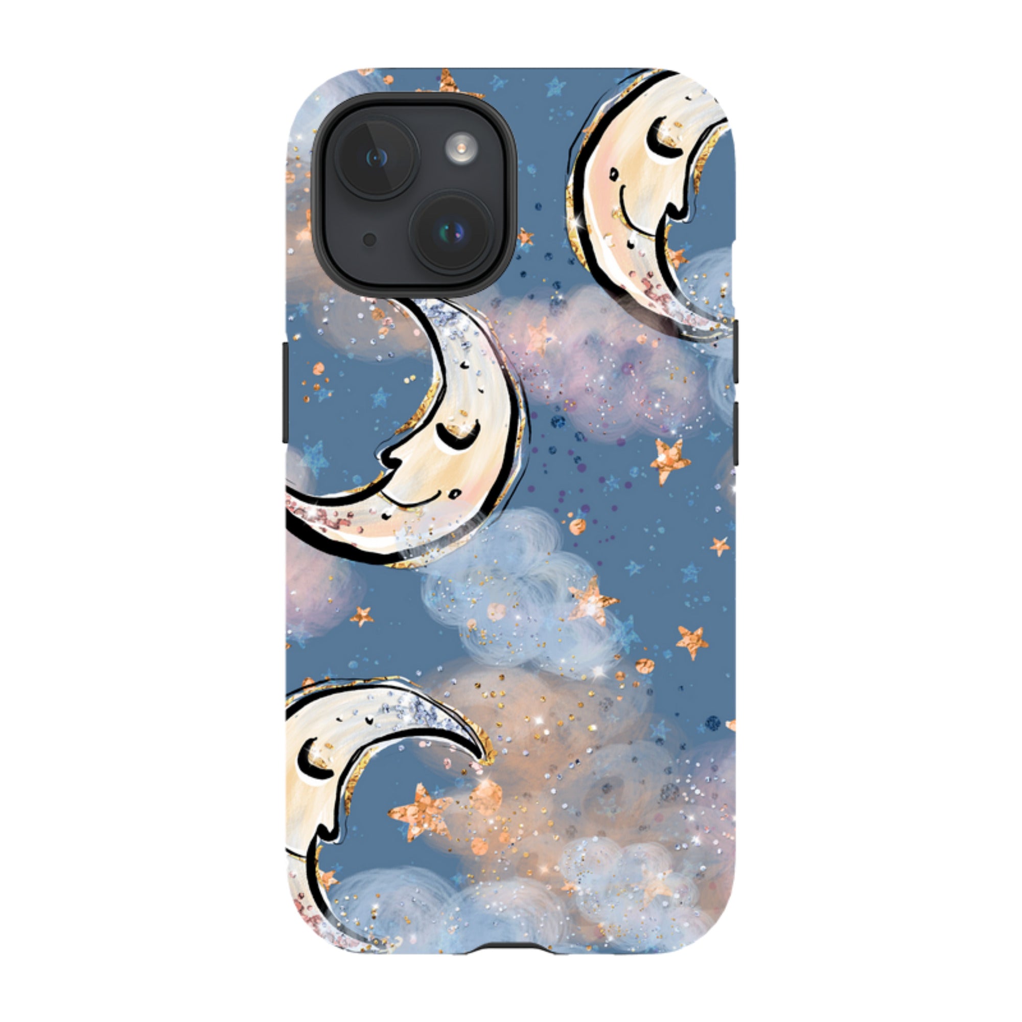 iPhone Tough Case - Moon And Stars