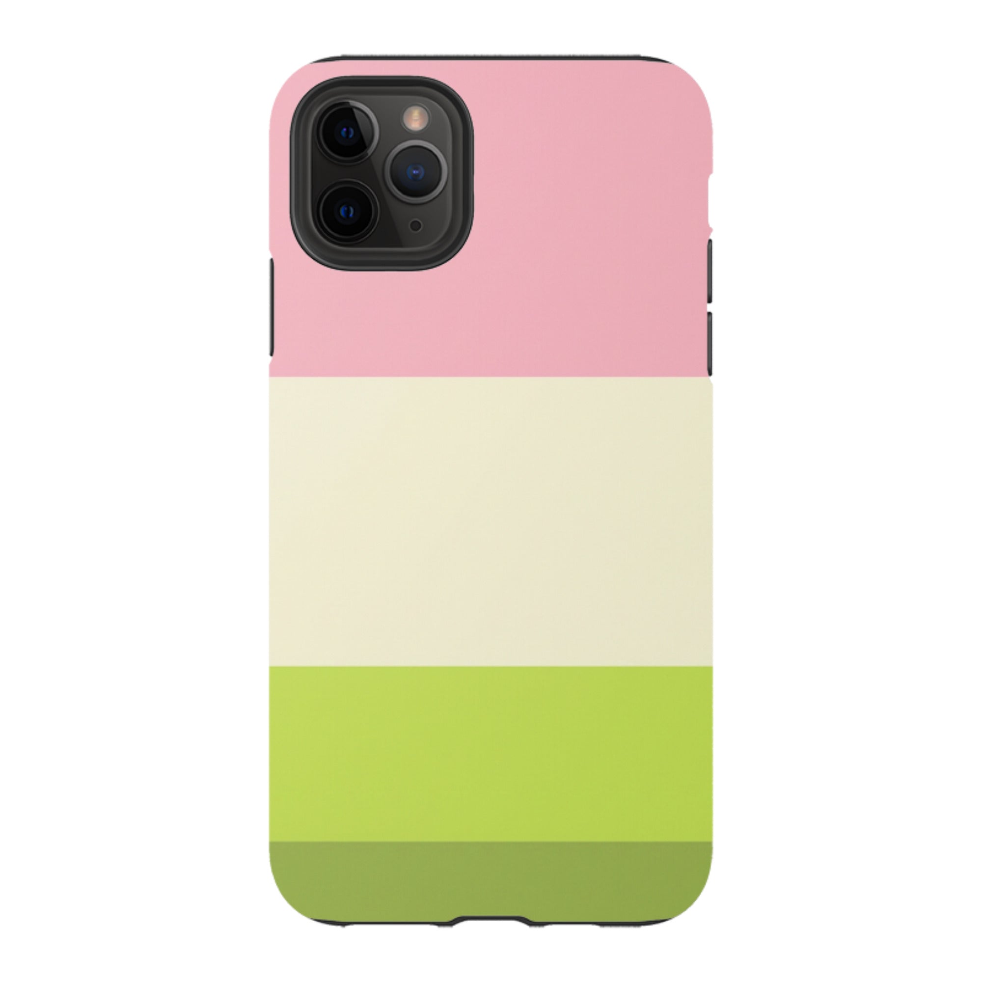iPhone Tough Case - Pink & Sage Green