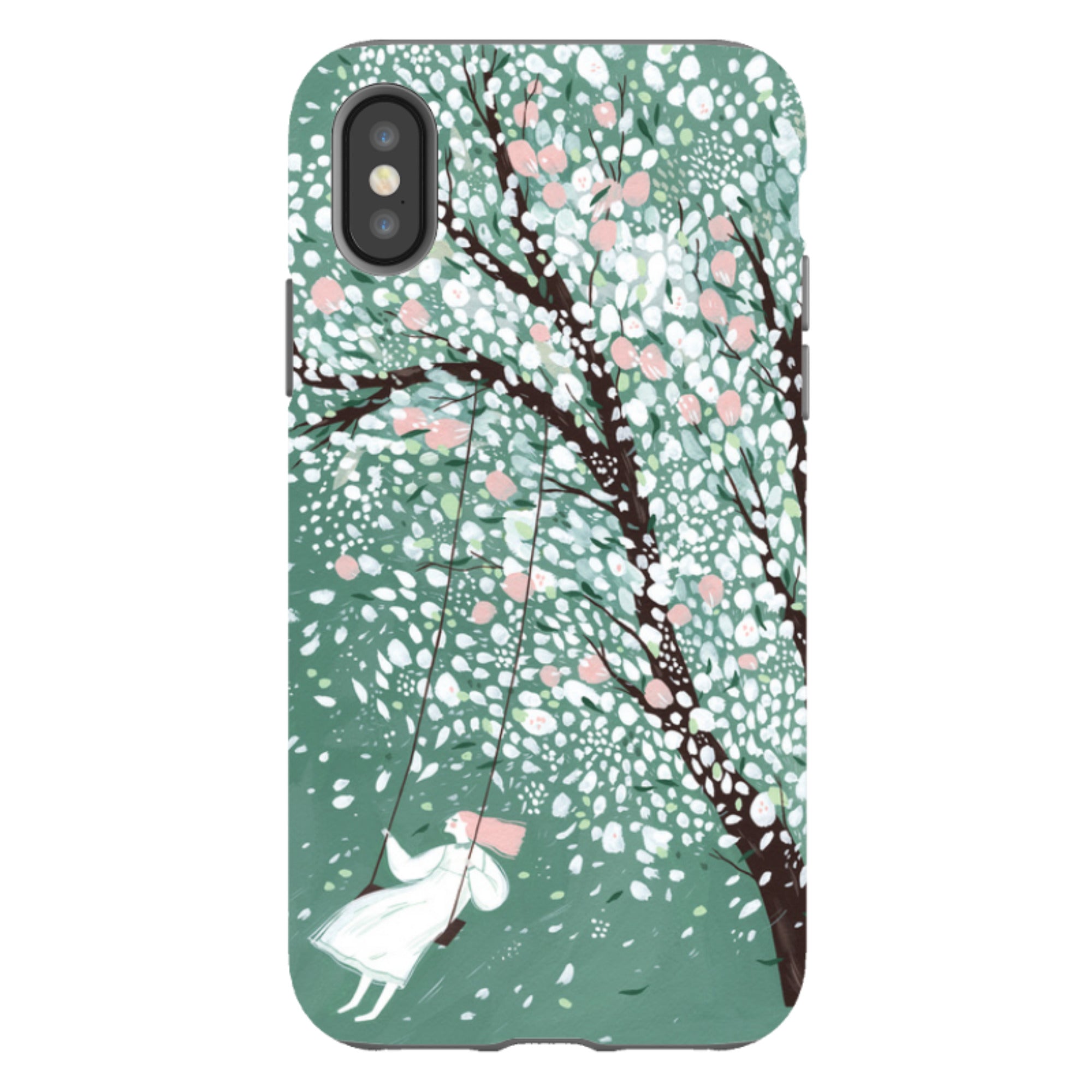 iPhone Tough Case - The Apricot Tree By Madalina Andronic