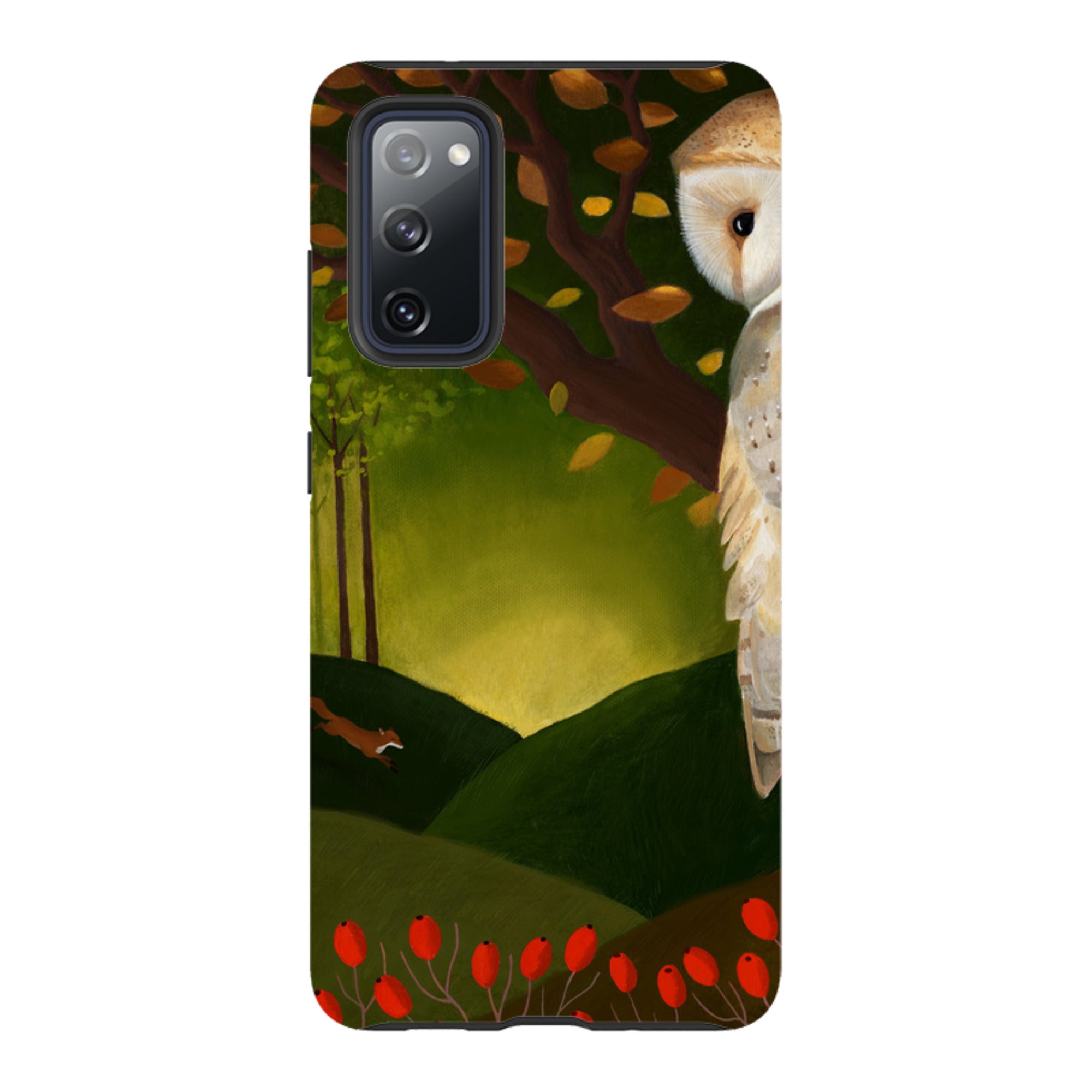 Samsung Tough Case - Autumn Owl And Fox By Bex Parkin