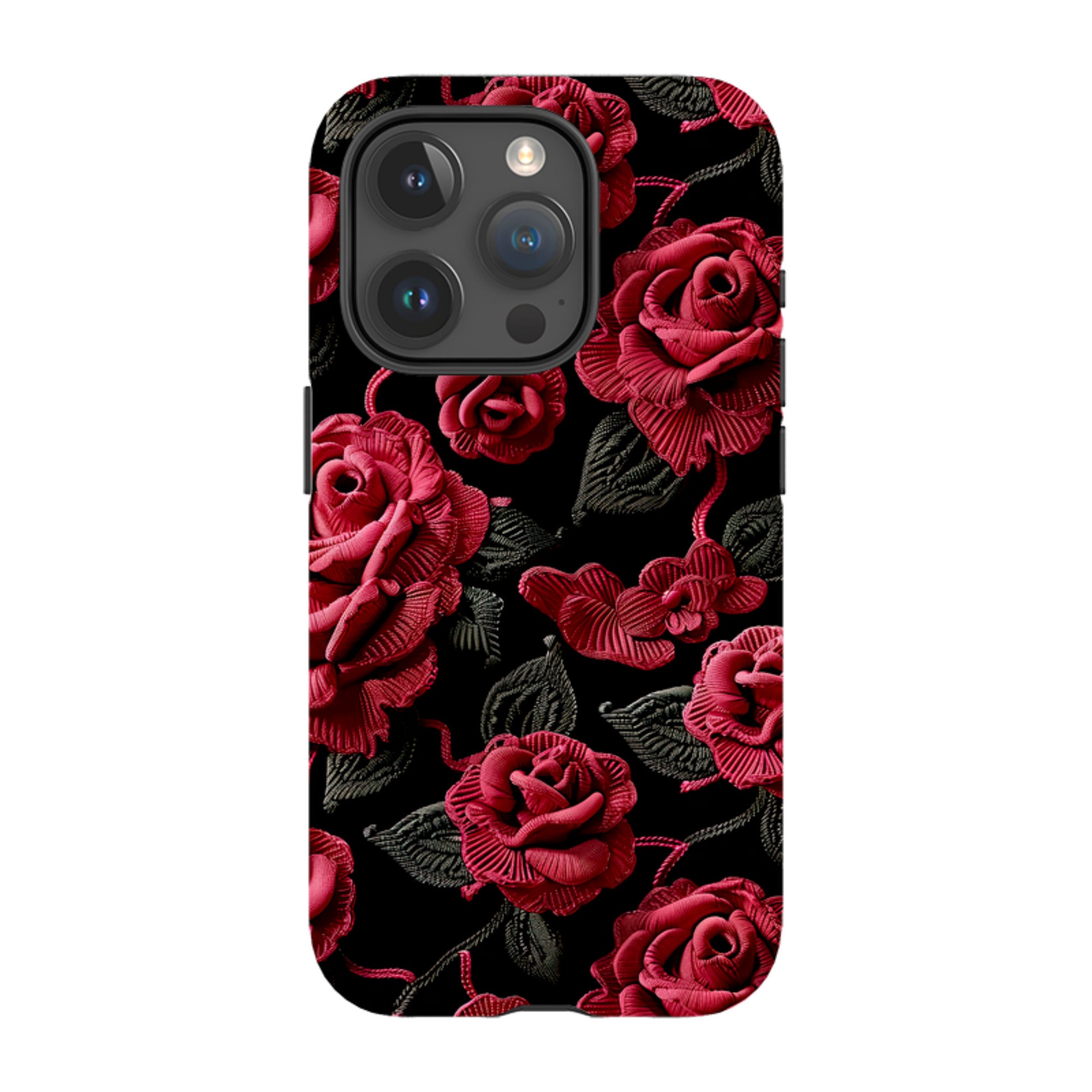 iPhone MagSafe Tough Case - Dark Roses