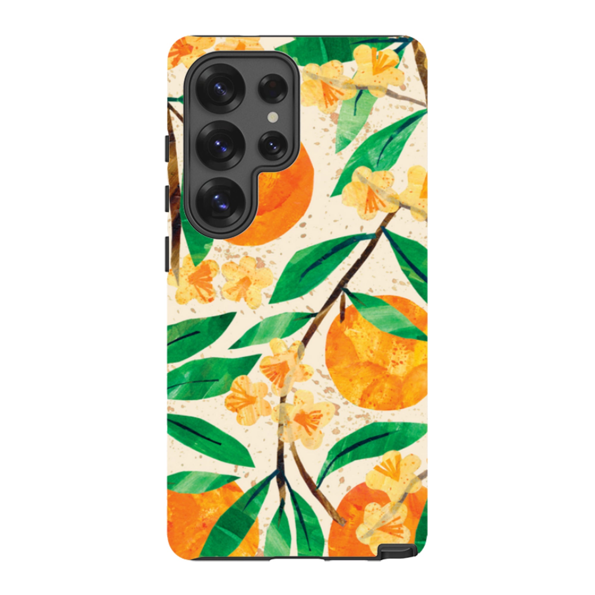 Samsung Tough  Case - Orange Blossom By Tracey English