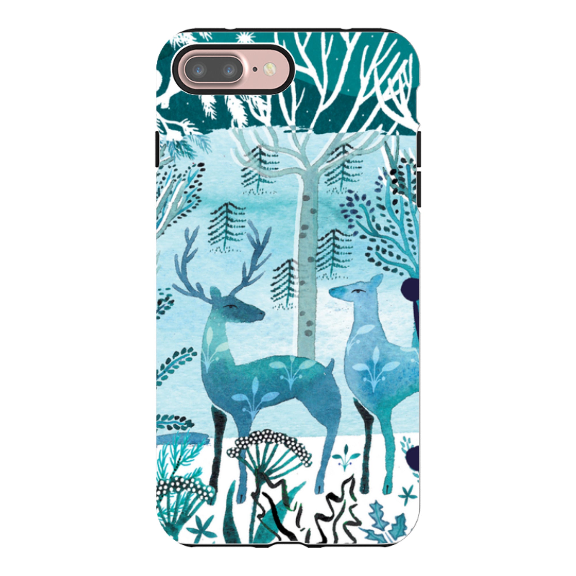 iPhone Tough Case - Frosted Branches By Emma Frances Grant