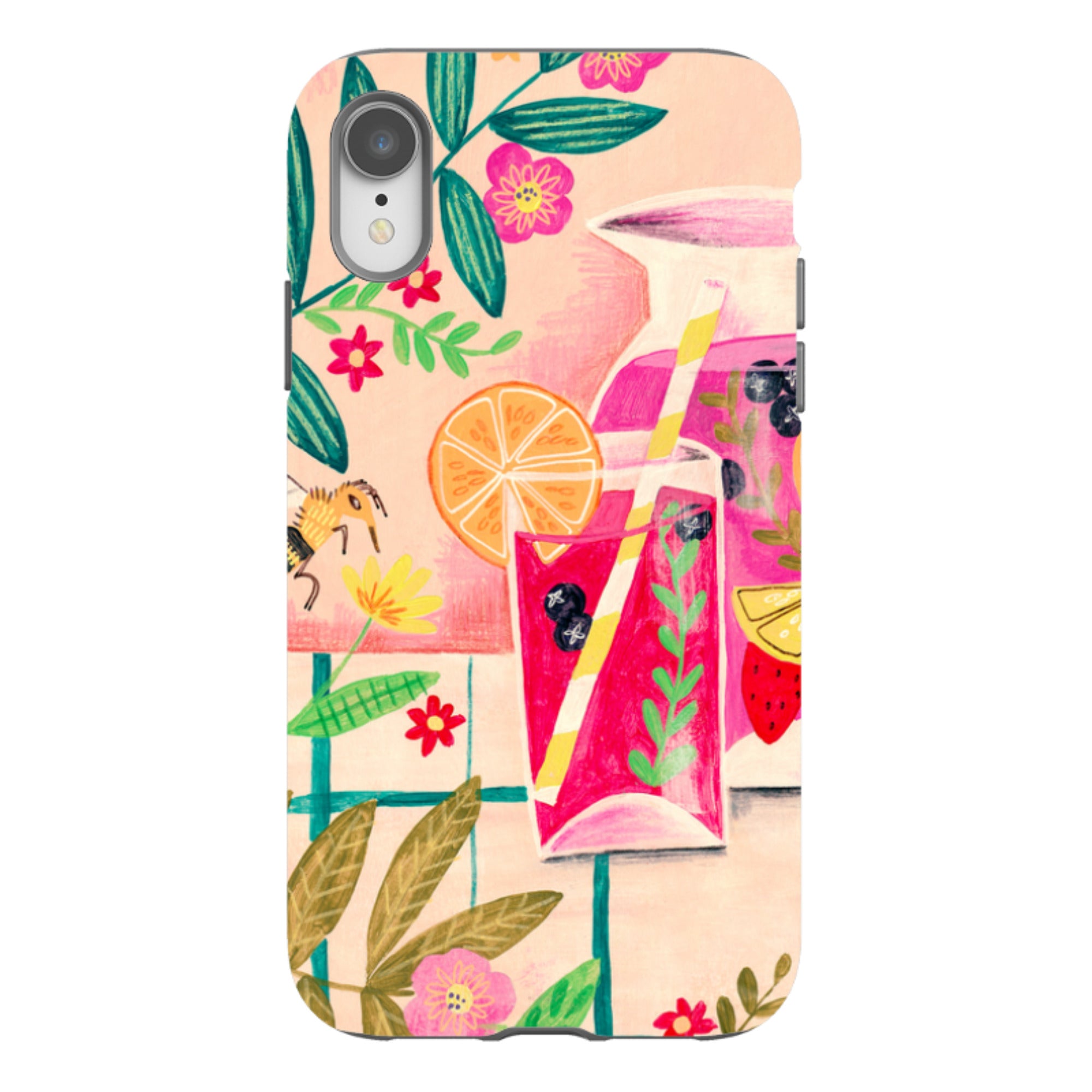 iPhone Tough Case - Drink By Caroline Bonne Muller