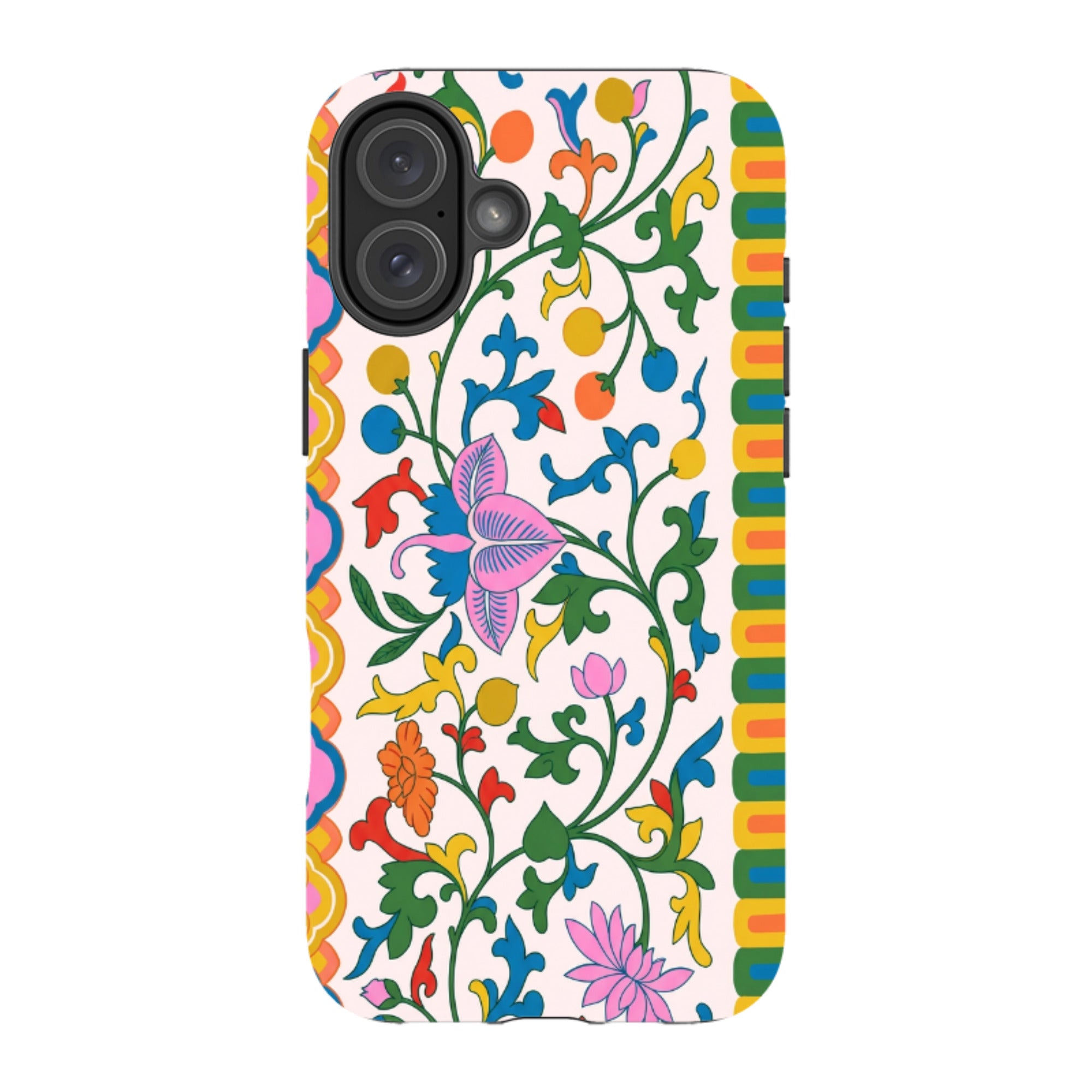 iPhone MagSafe Tough Case - Vintage Asian Silk Tapestry