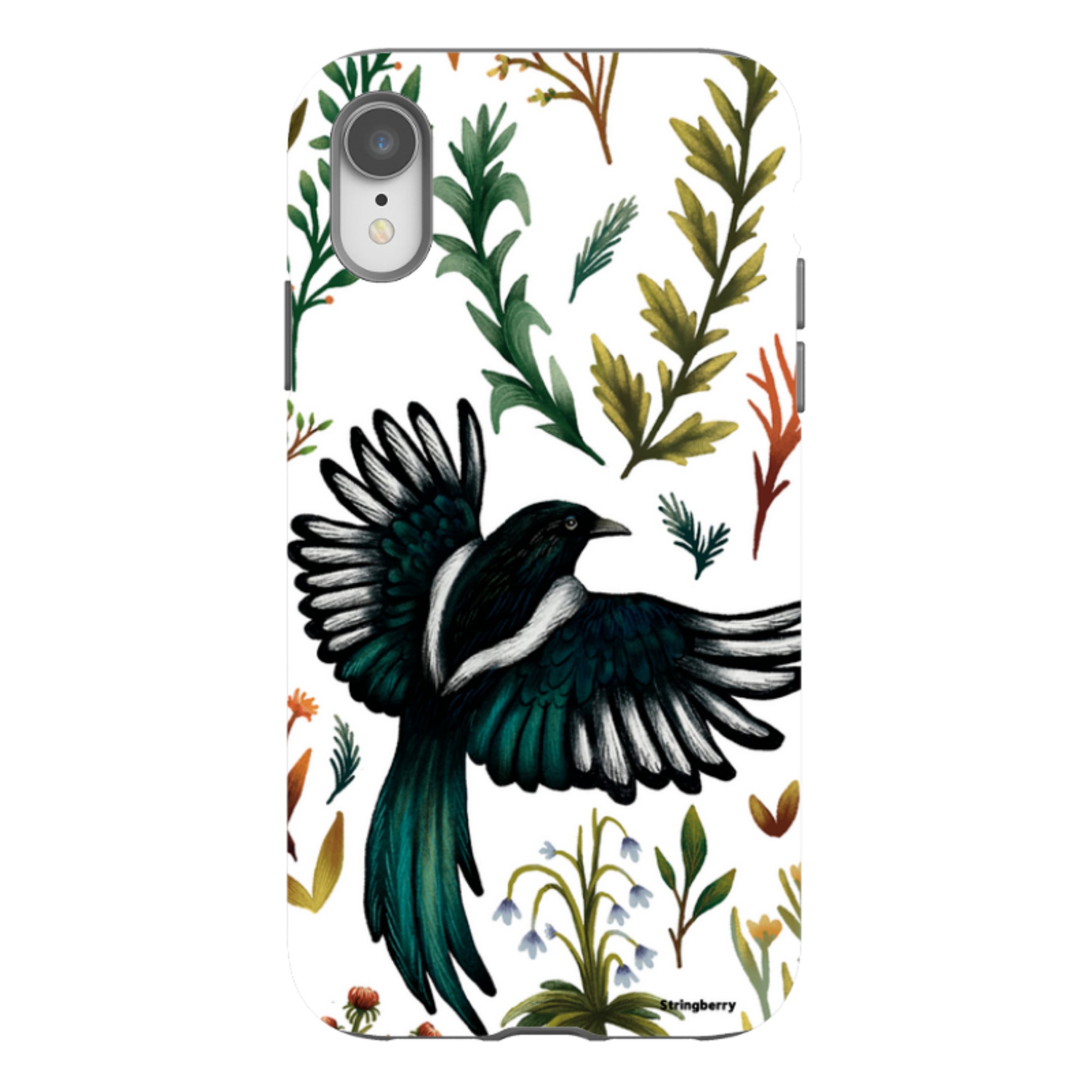 iPhone Tough Case - Magpie By Anna Stead