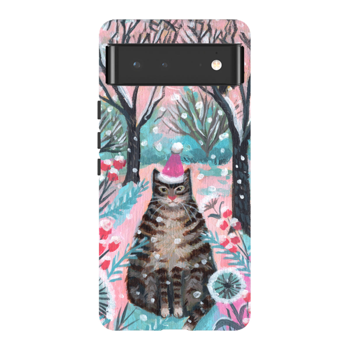 Google Tough Case - Snow Tabby By Mary Stubberfield