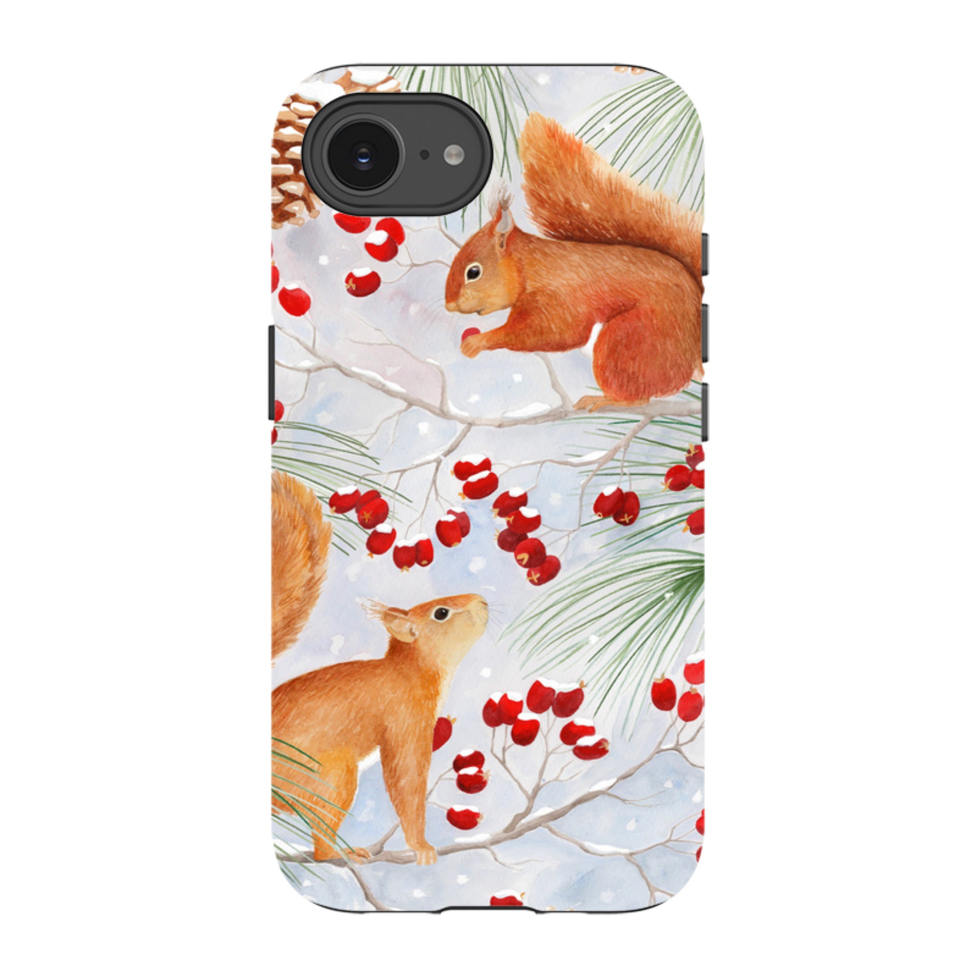 iPhone Tough Case - Red Squirrels By Bex Parkin