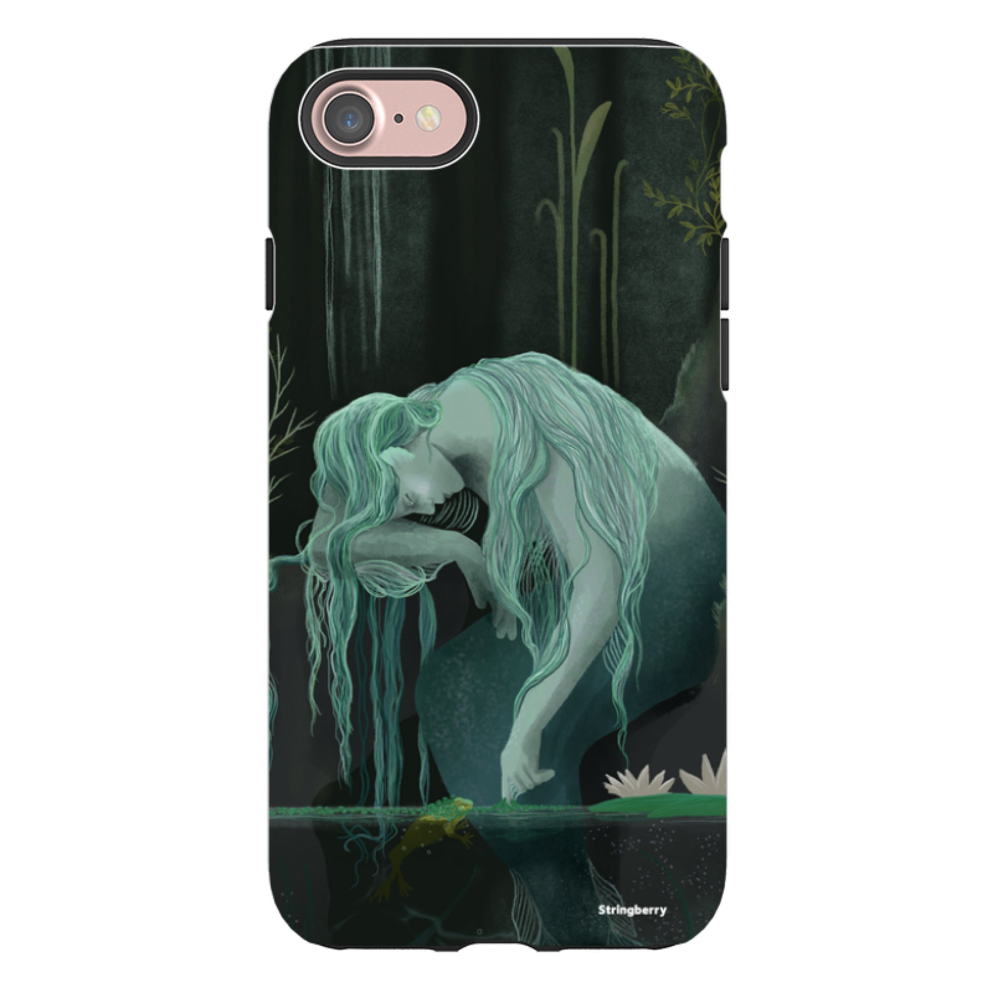 iPhone Tough Case - Mermaid By Anna Stead