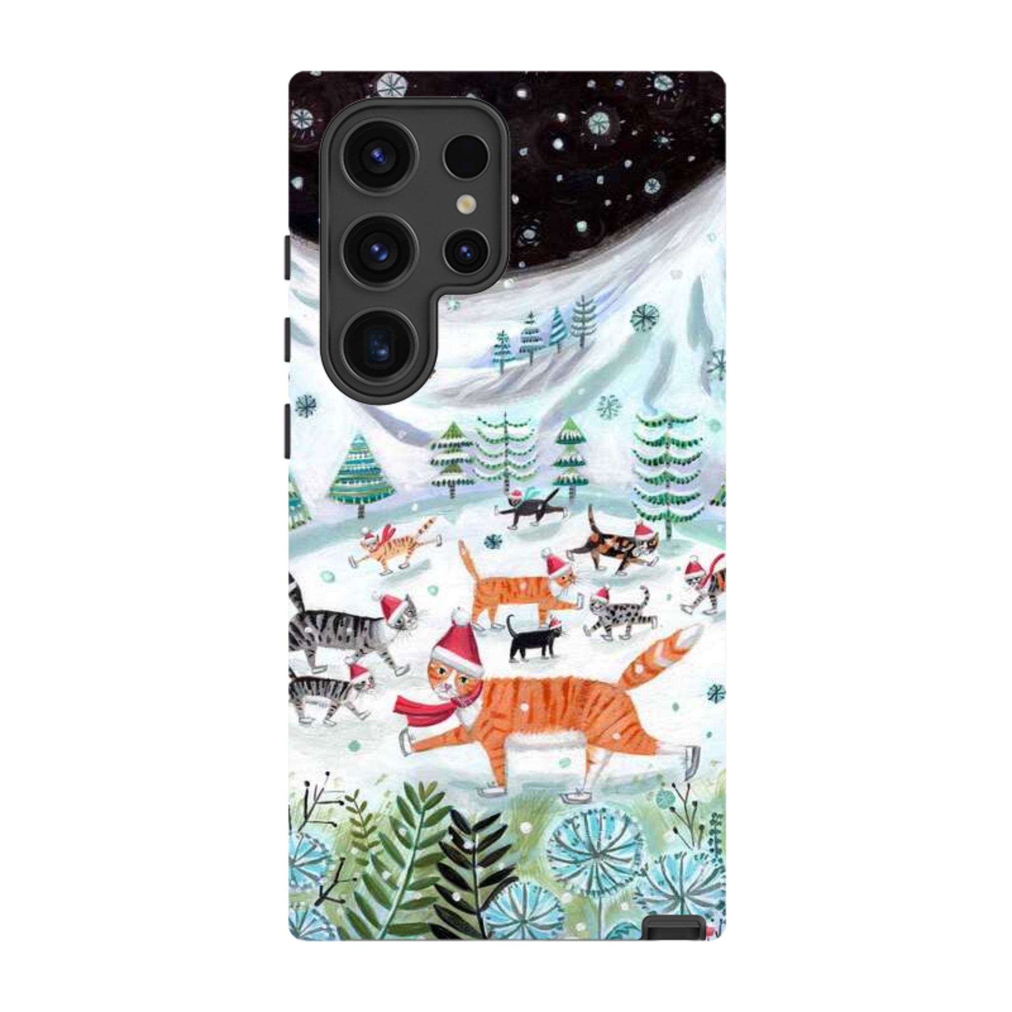 Samsung Tough Case - Cats On Ice By Mary Stubberfield
