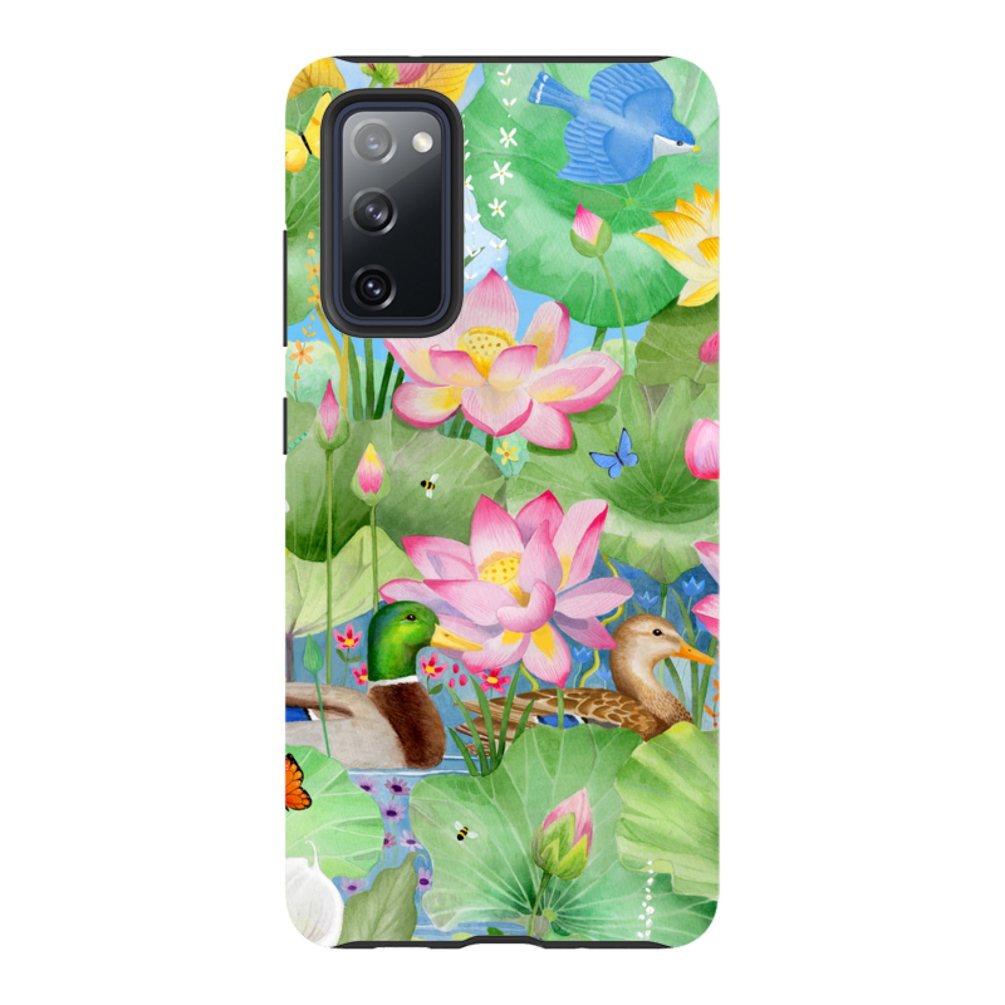 Samsung Tough Case - Waterlily Pond By Bex Parkin