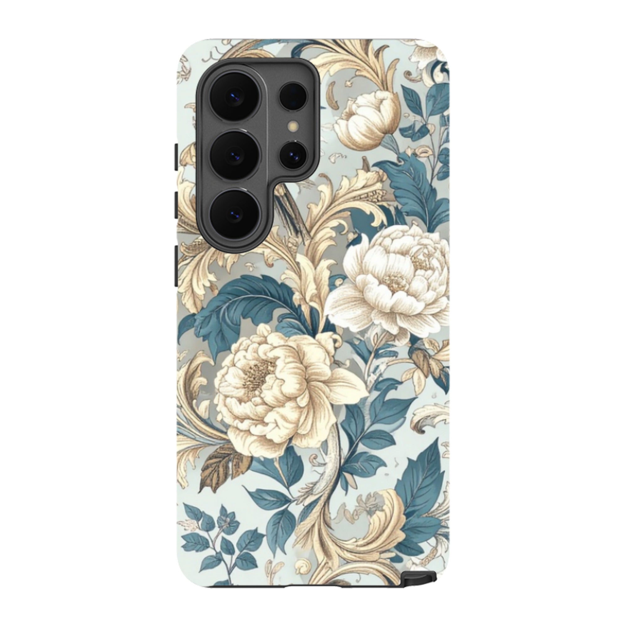 Samsung Tough  Case - Blue and Gold Summer