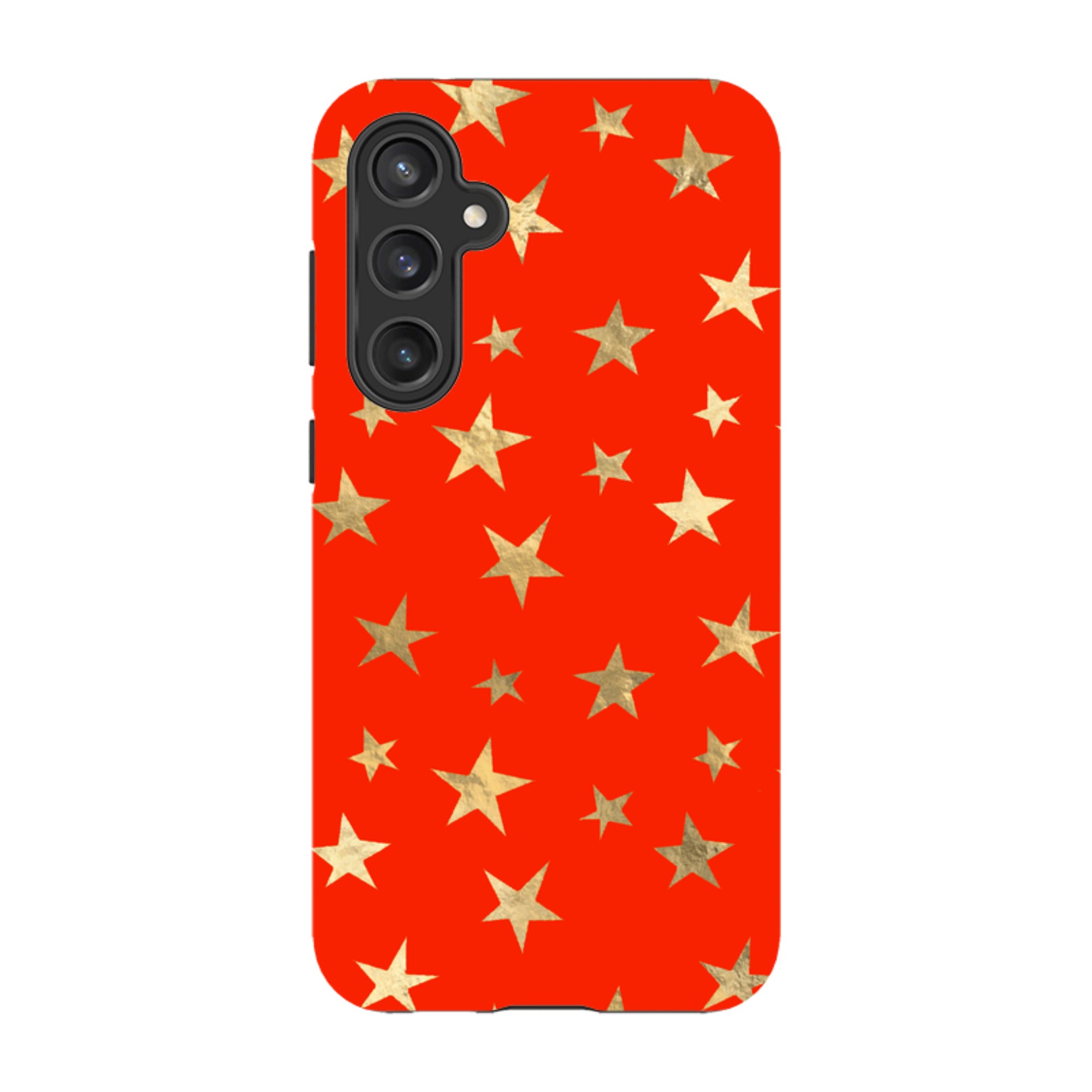 Samsung Tough Case - Red and Gold Stars