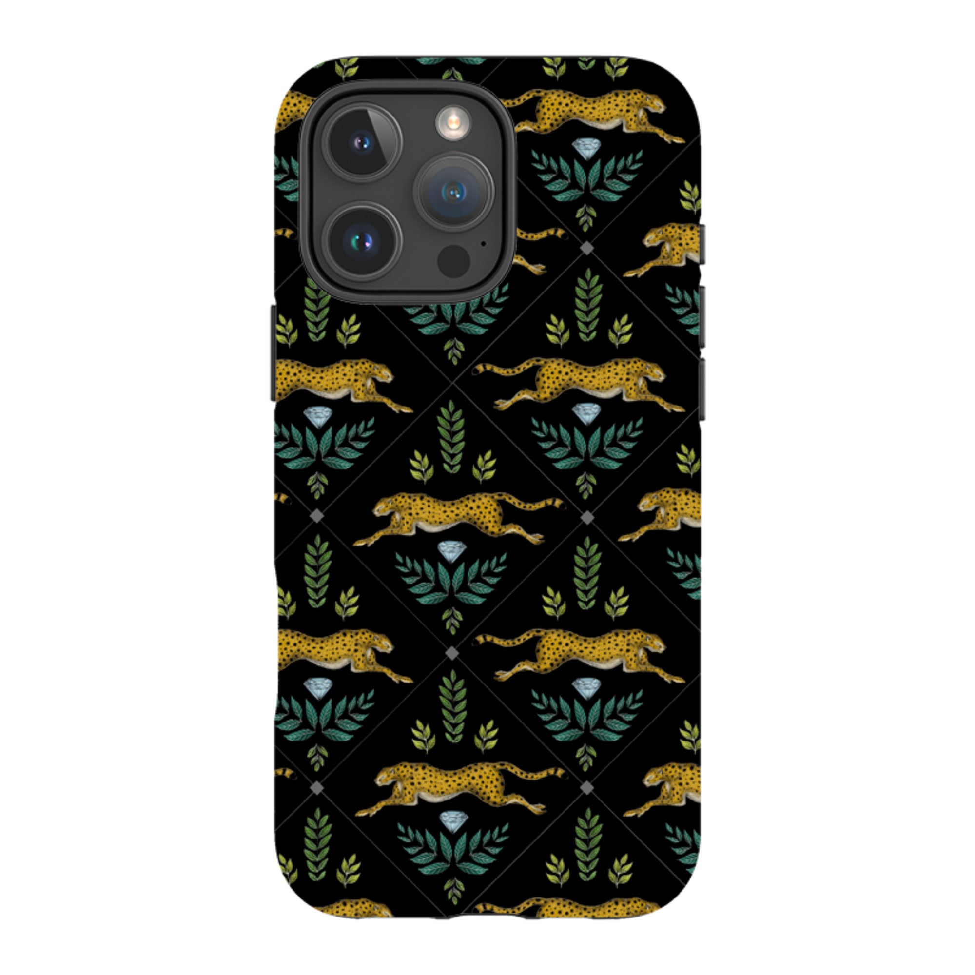 iPhone MagSafe Tough Case -  Cheetah By Catherine Rowe
