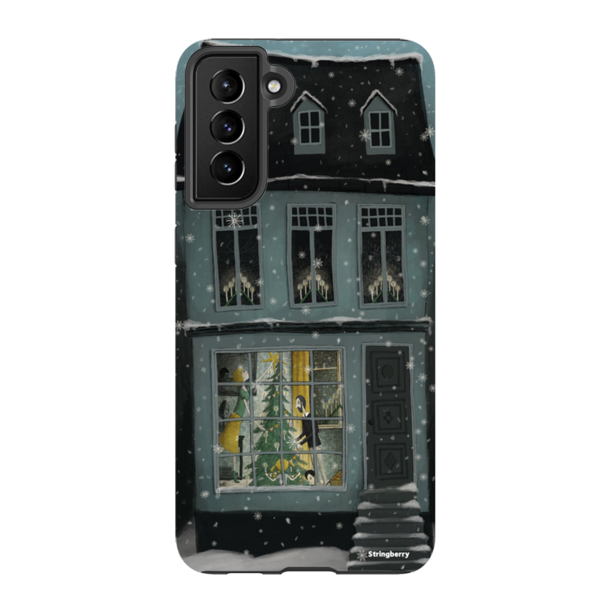 Samsung Tough Case - Christmas House By Maja Lindberg