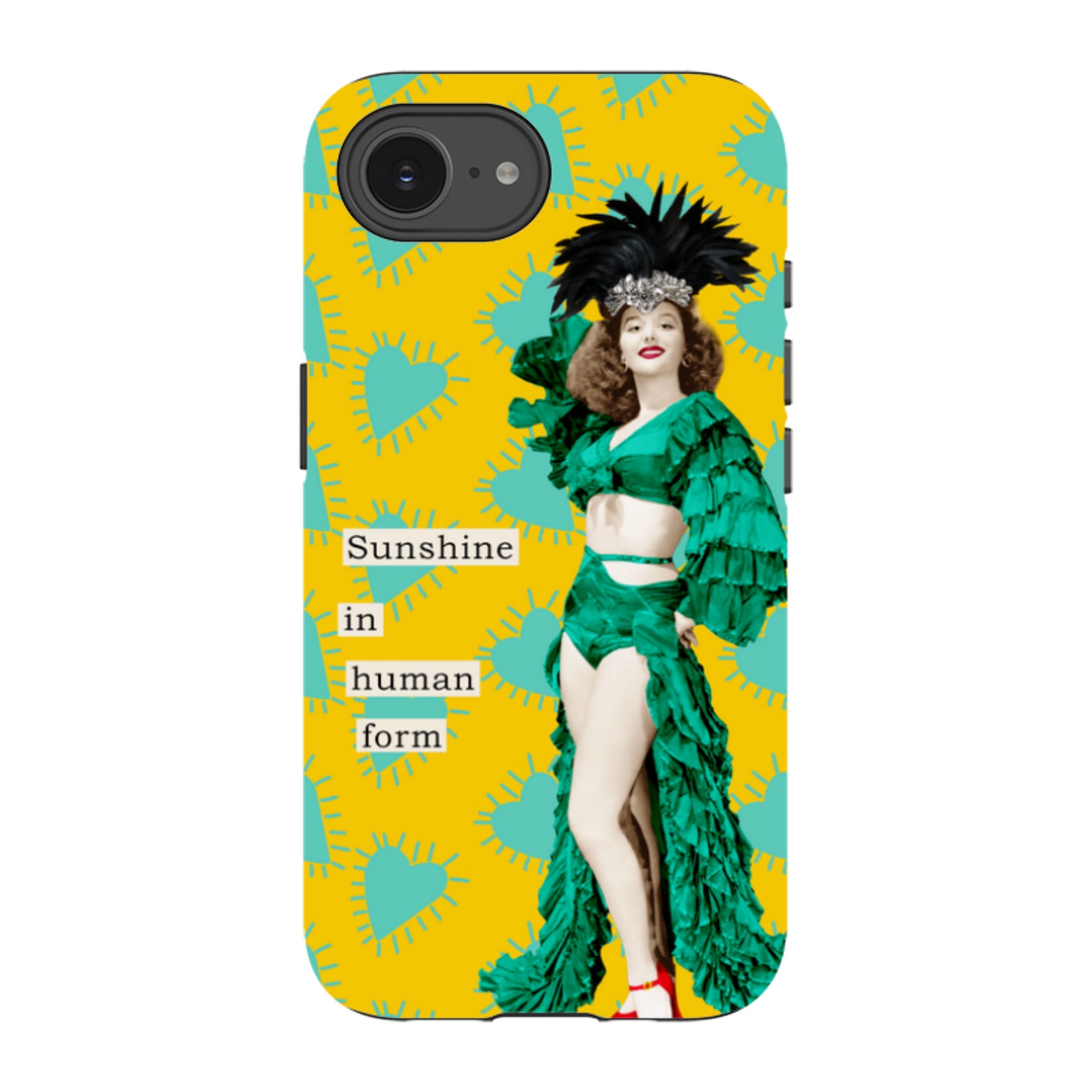 iPhone Tough Case - Sunshine In Human Form By Clare Jordan