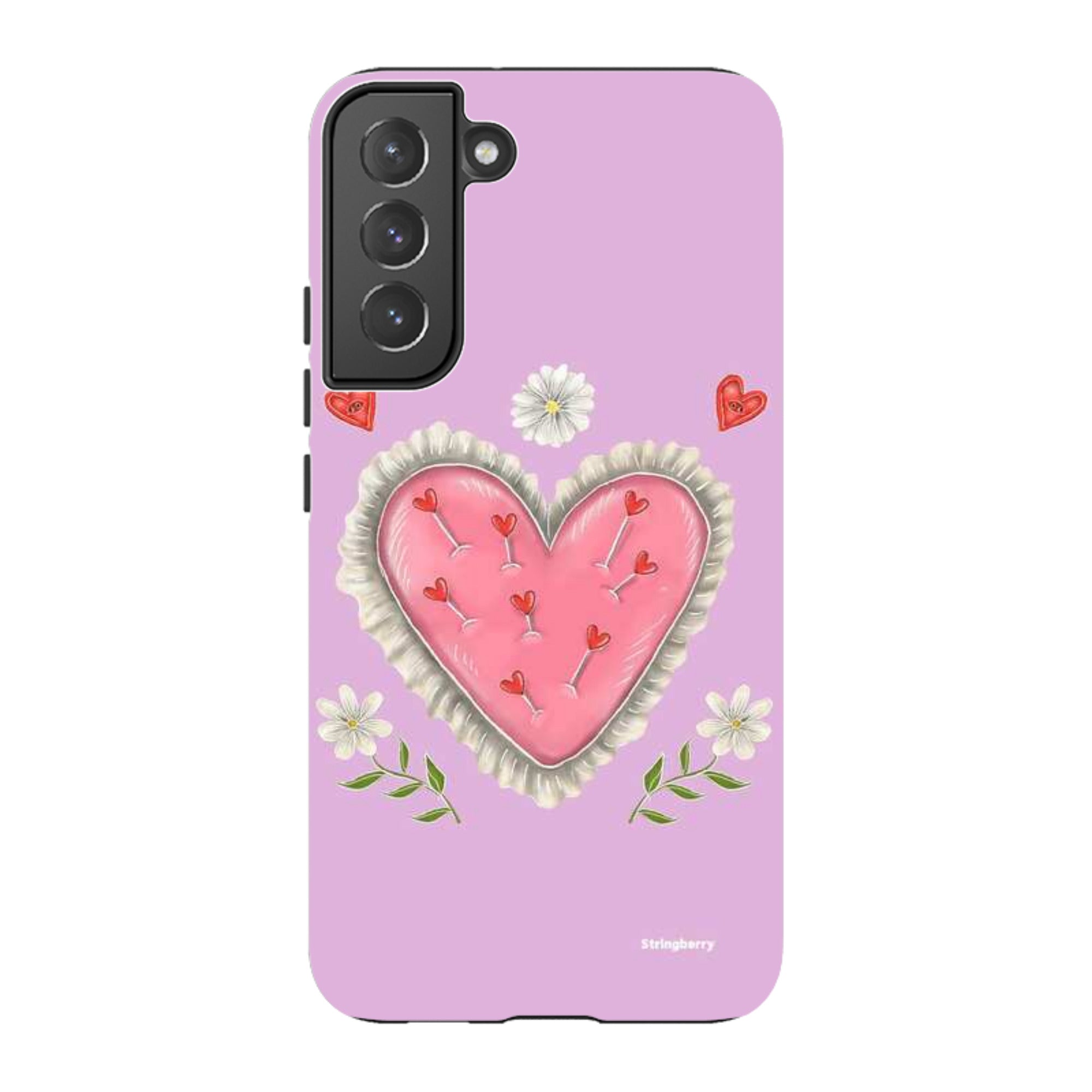 Samsung Tough Case - Heart Pin Cushion By Catherine Rowe