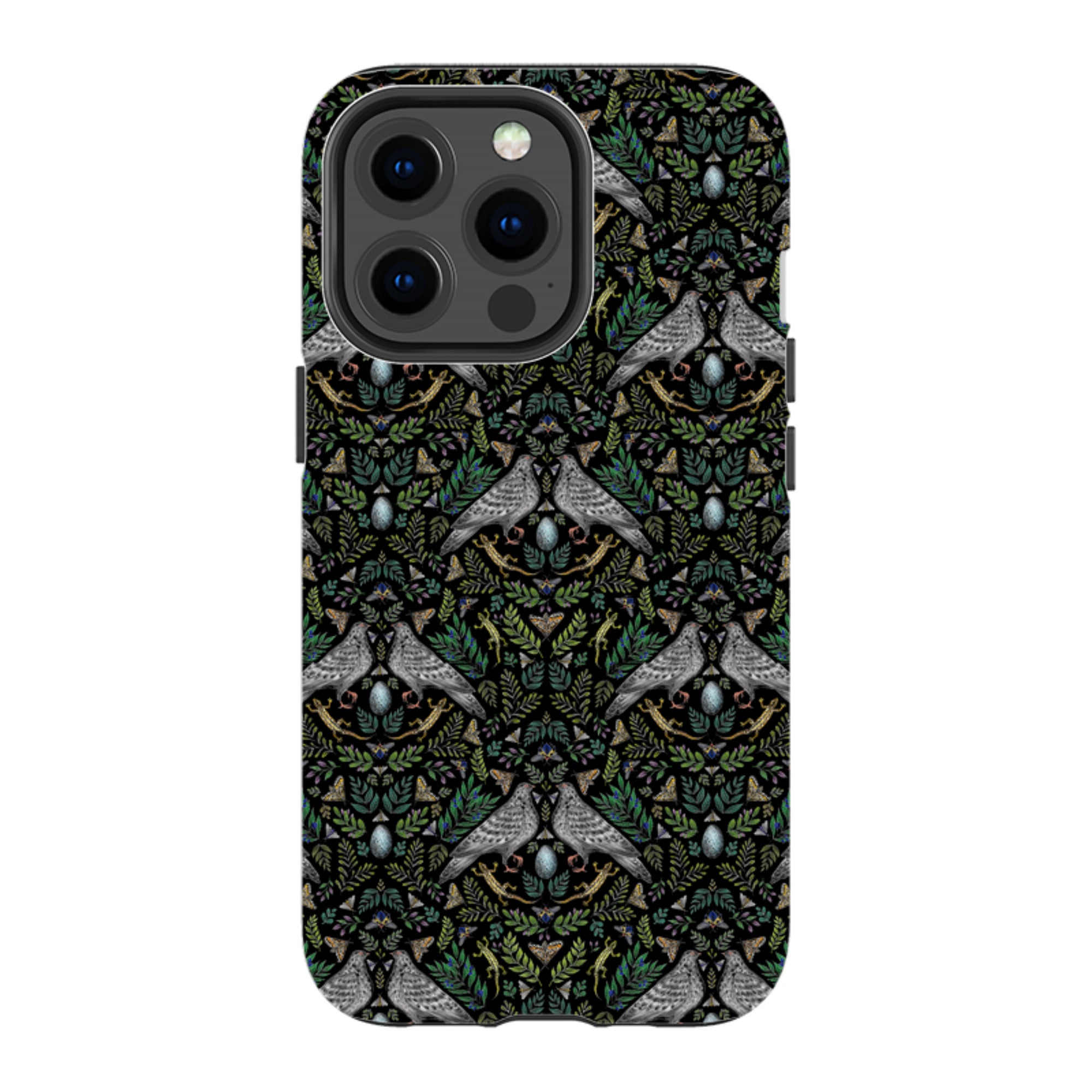 iPhone MagSafe Tough Case -  Dove Pattern By Catherine Rowe