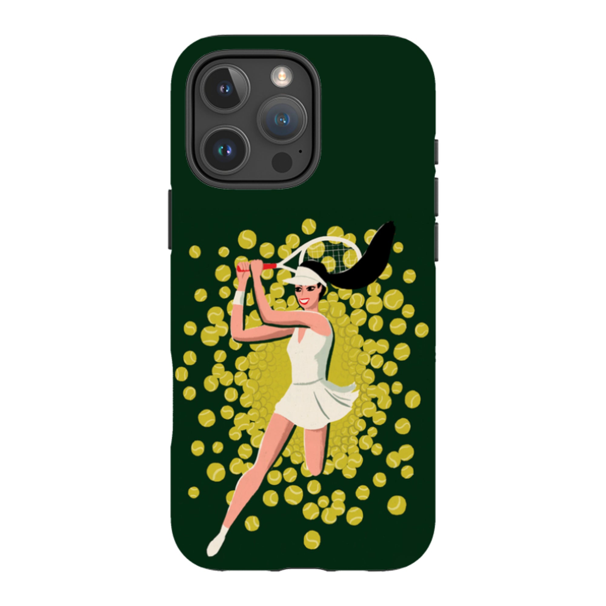iPhone MagSafe Tough Case -  Tennis Burst By Paul Thurlby