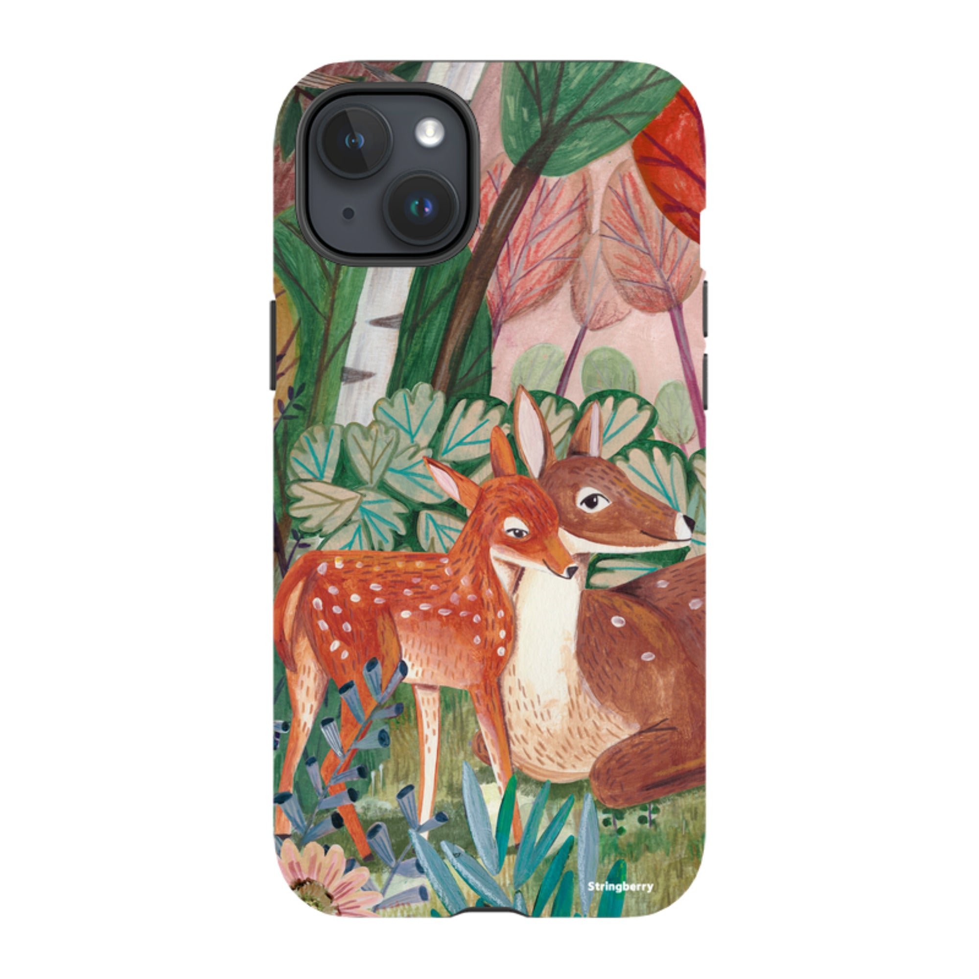 iPhone Tough Case - Deer By Caroline Bonne Muller