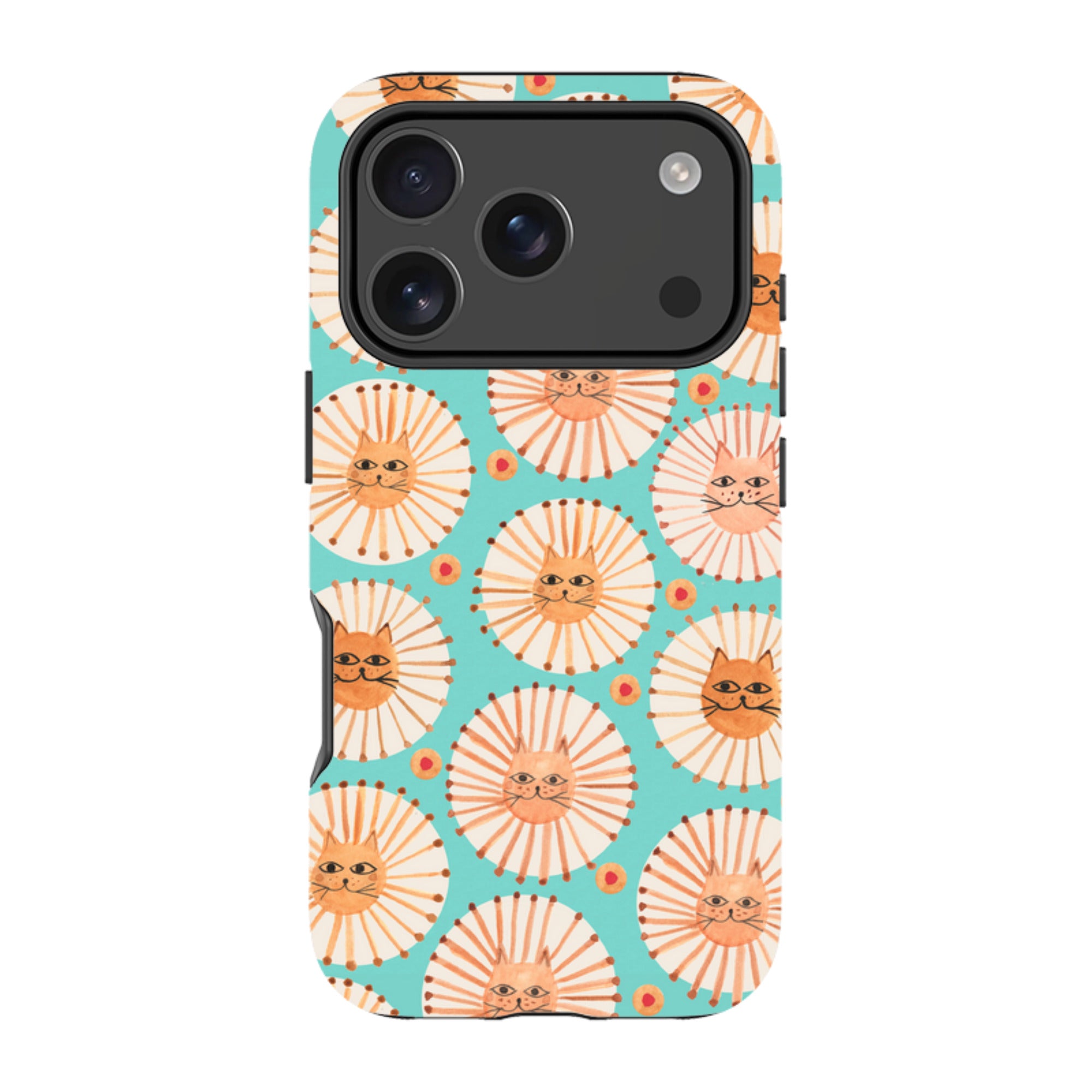 iPhone Tough Case - Wild Cats By Gabriela Larios