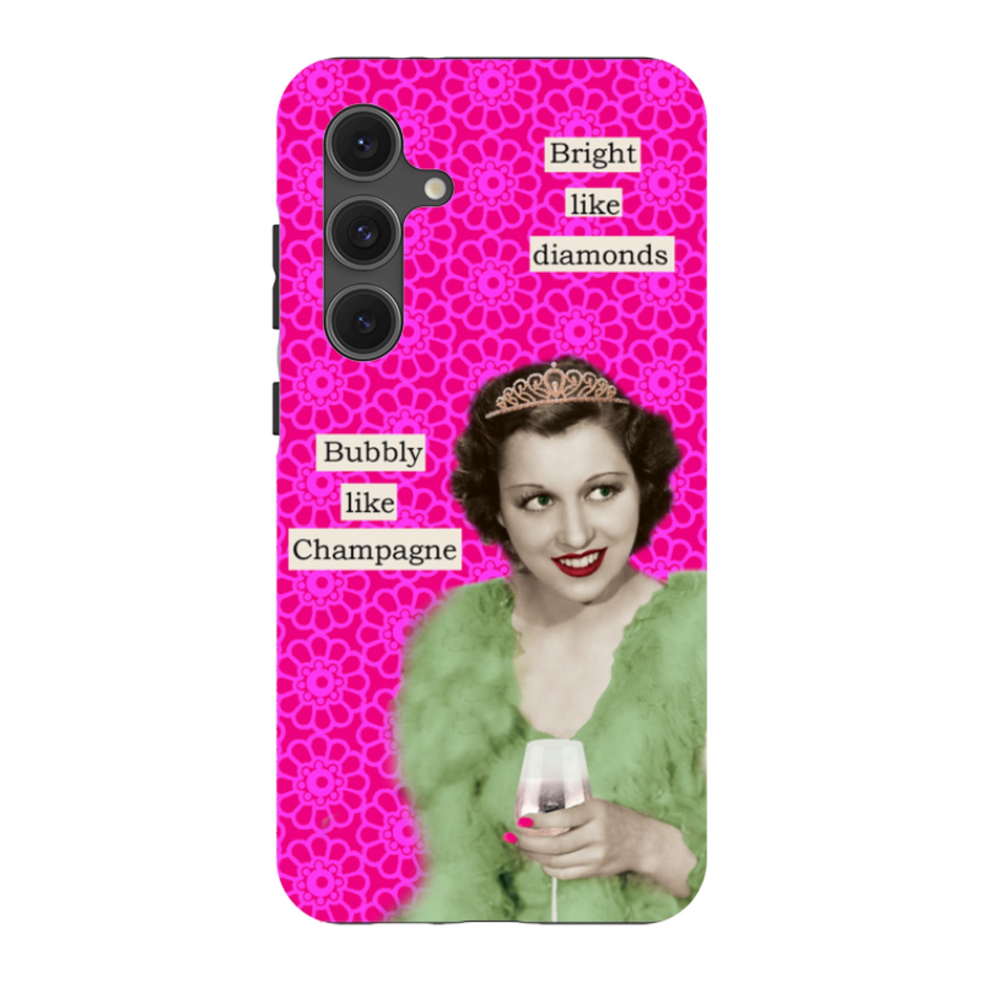 Samsung Tough Case - Bright Like Diamonds By Clare Jordan