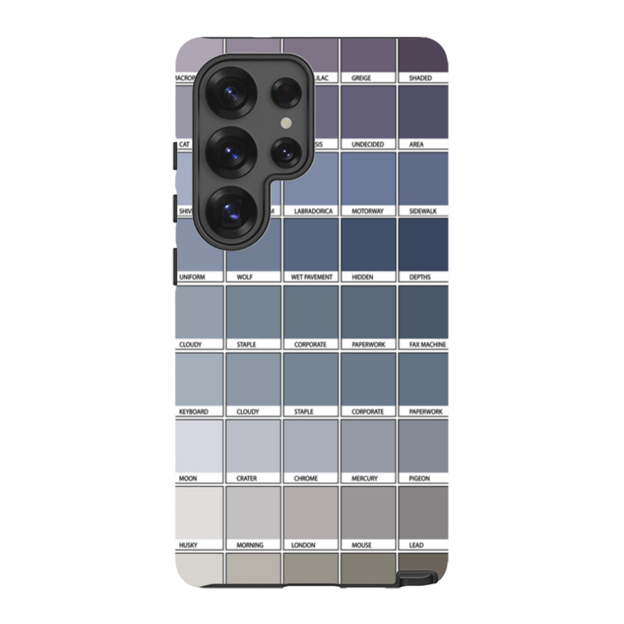 Samsung Tough Case - Grey Chromology By Kitty Joseph