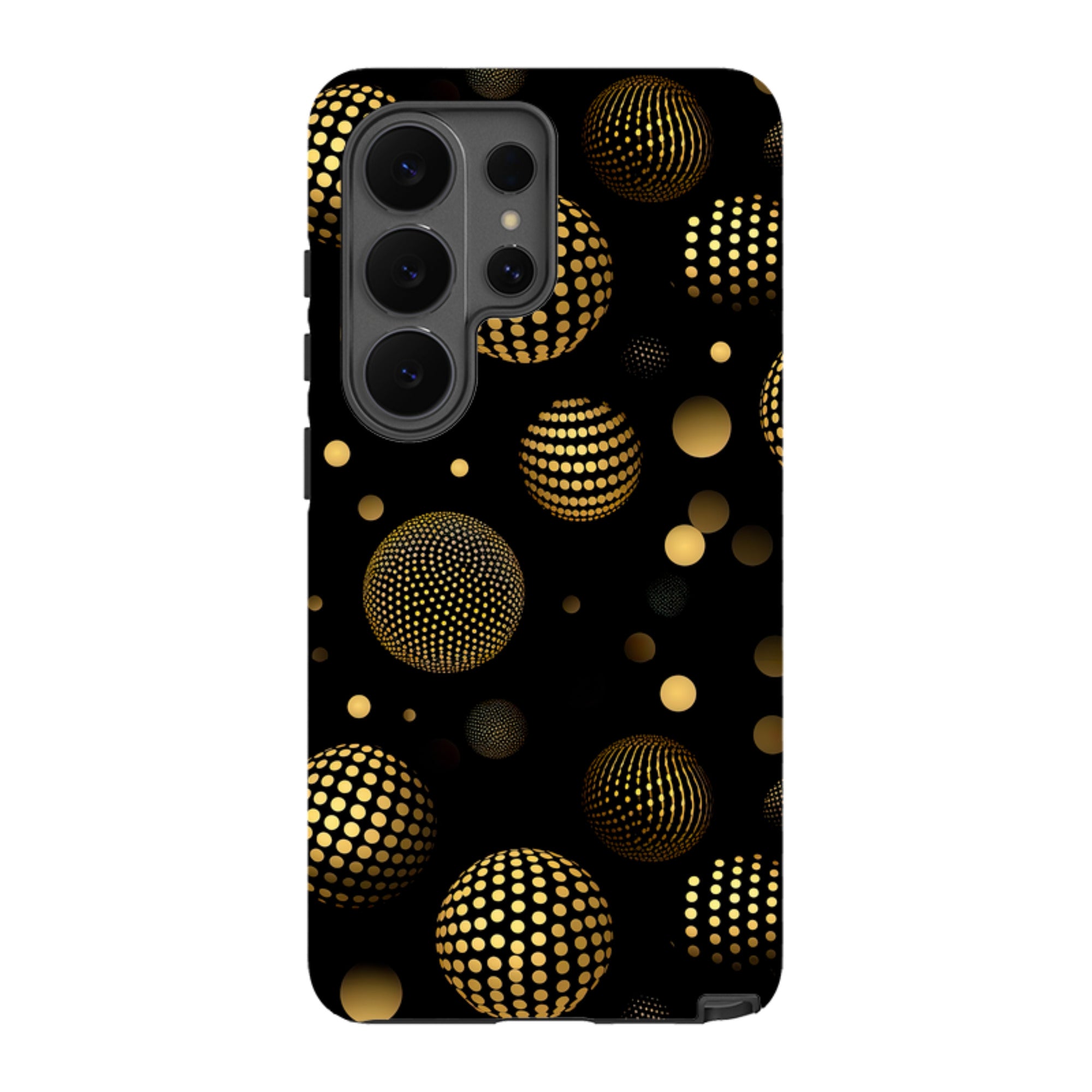 Samsung Tough Case - Dark Polka