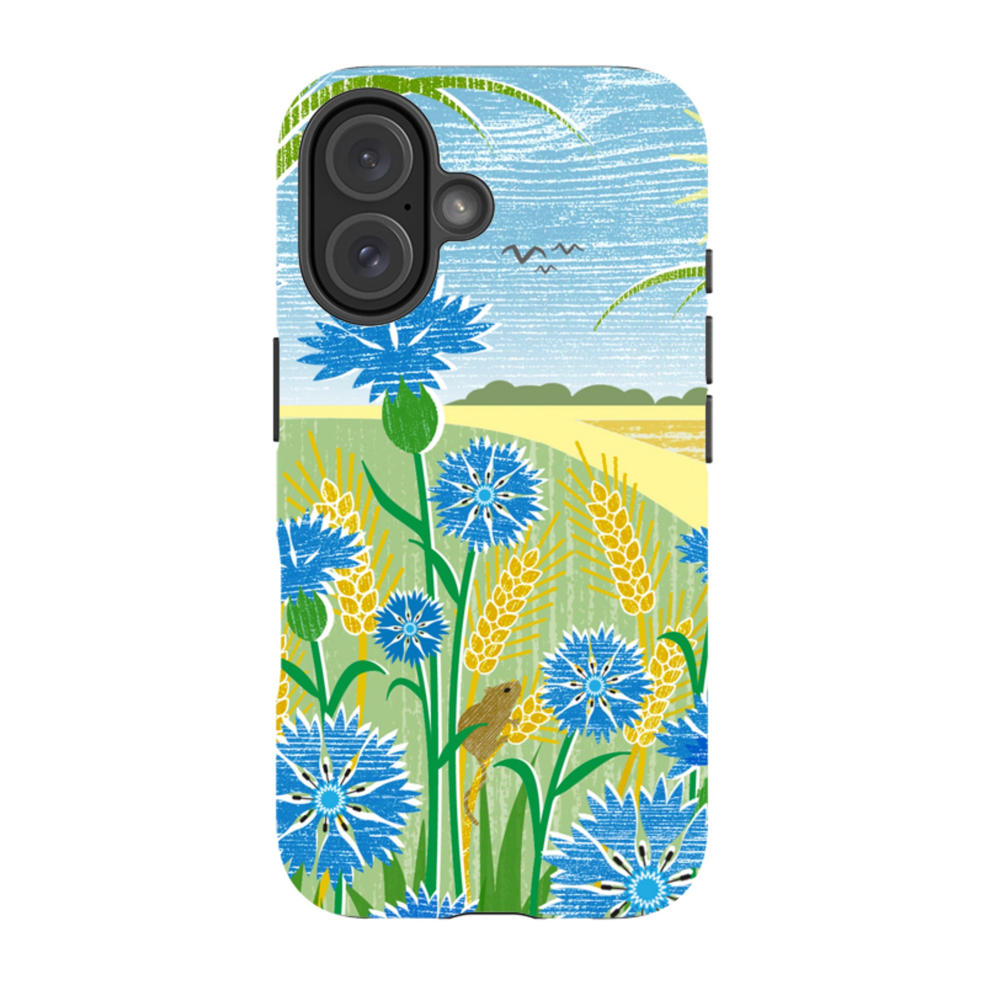 iPhone MagSafe Tough Case - Cornflowers By Liane Payne