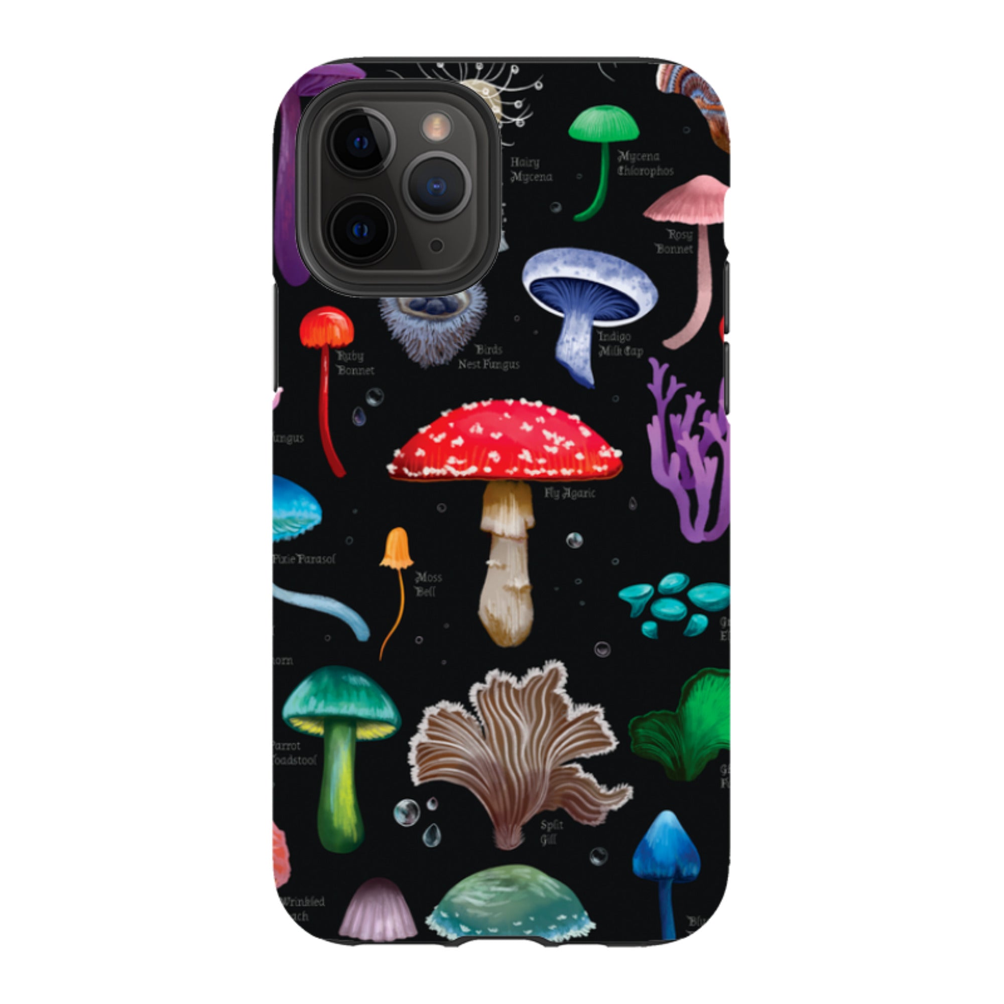 iPhone Tough Case - Mushrooms By Anna Stead