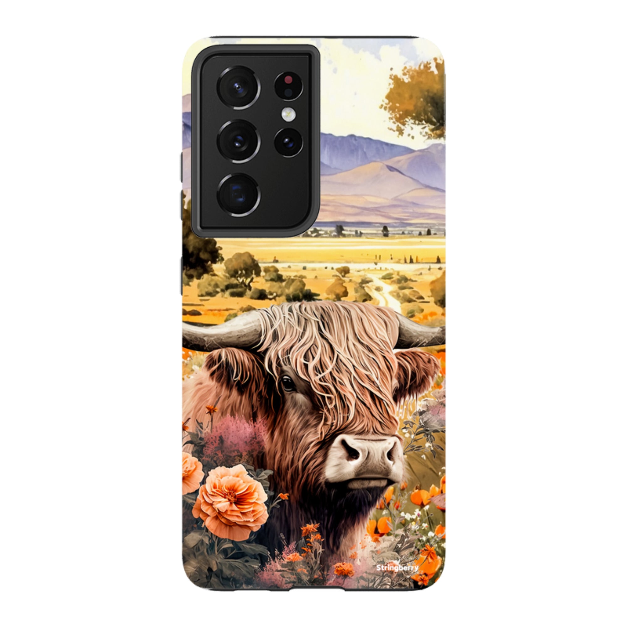 Samsung Tough Case - Highland Cow III