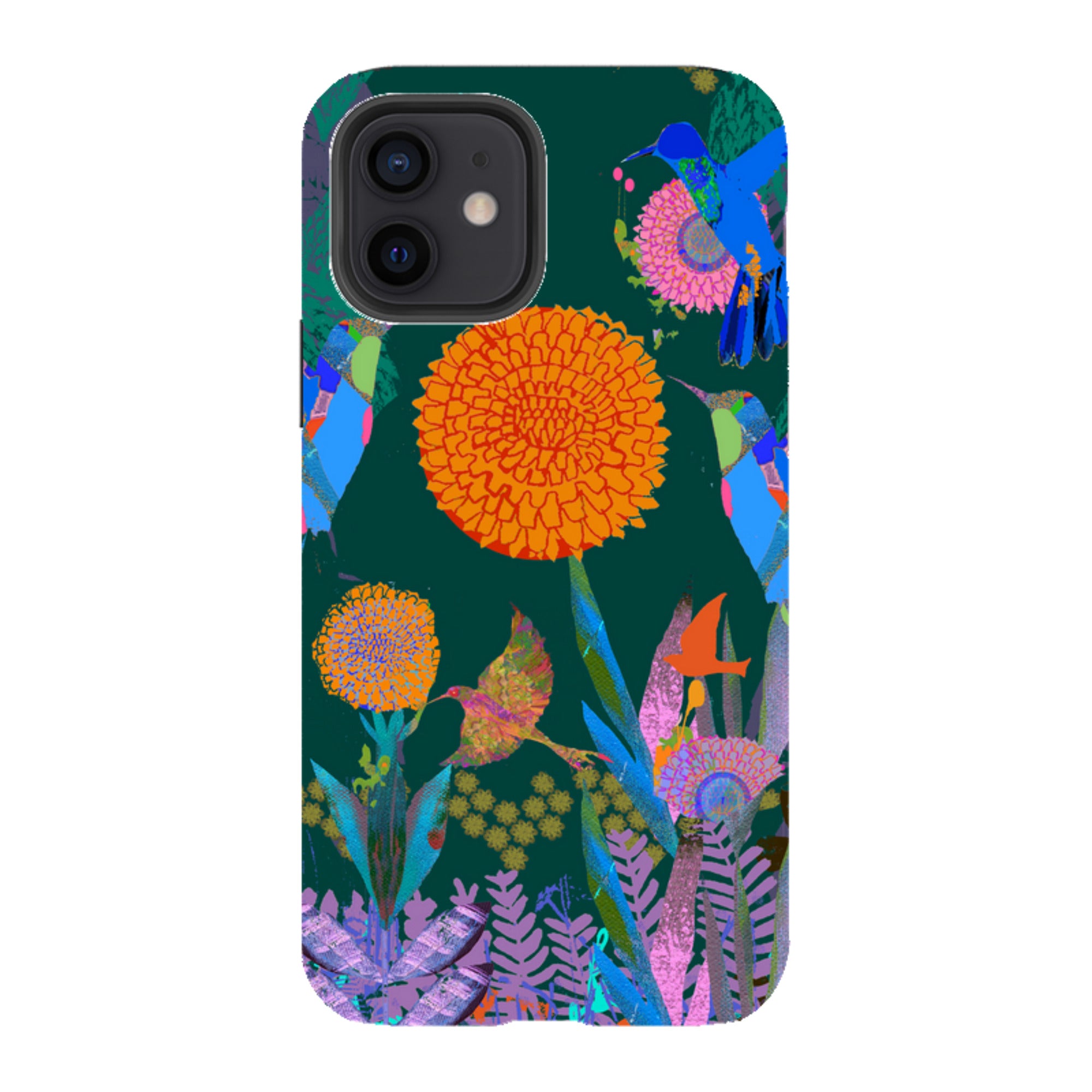 iPhone Tough Case - Hummingbird Forest By Tiffany Lynch
