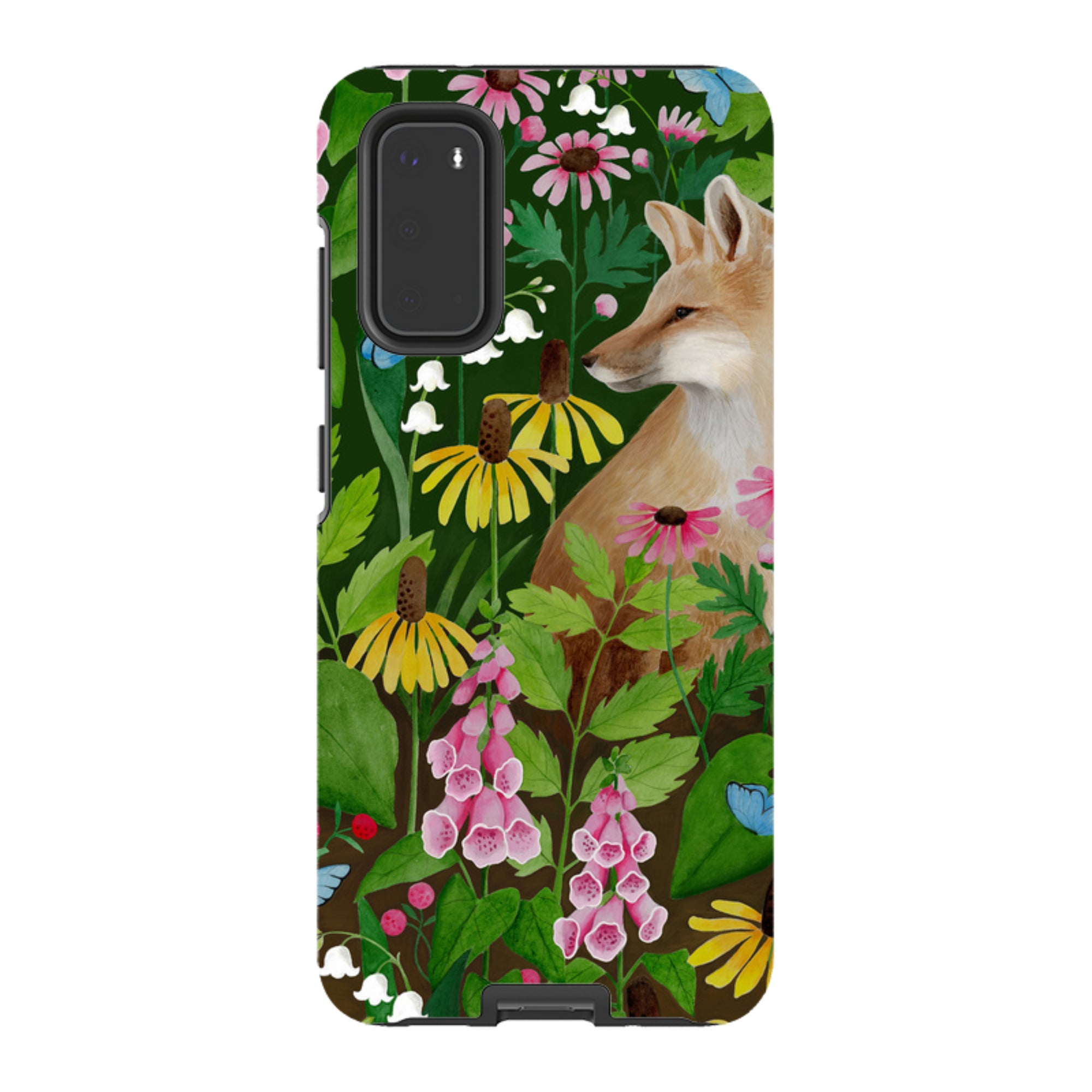 Samsung Tough Case - Fox And Foxgloves By Bex Parkin