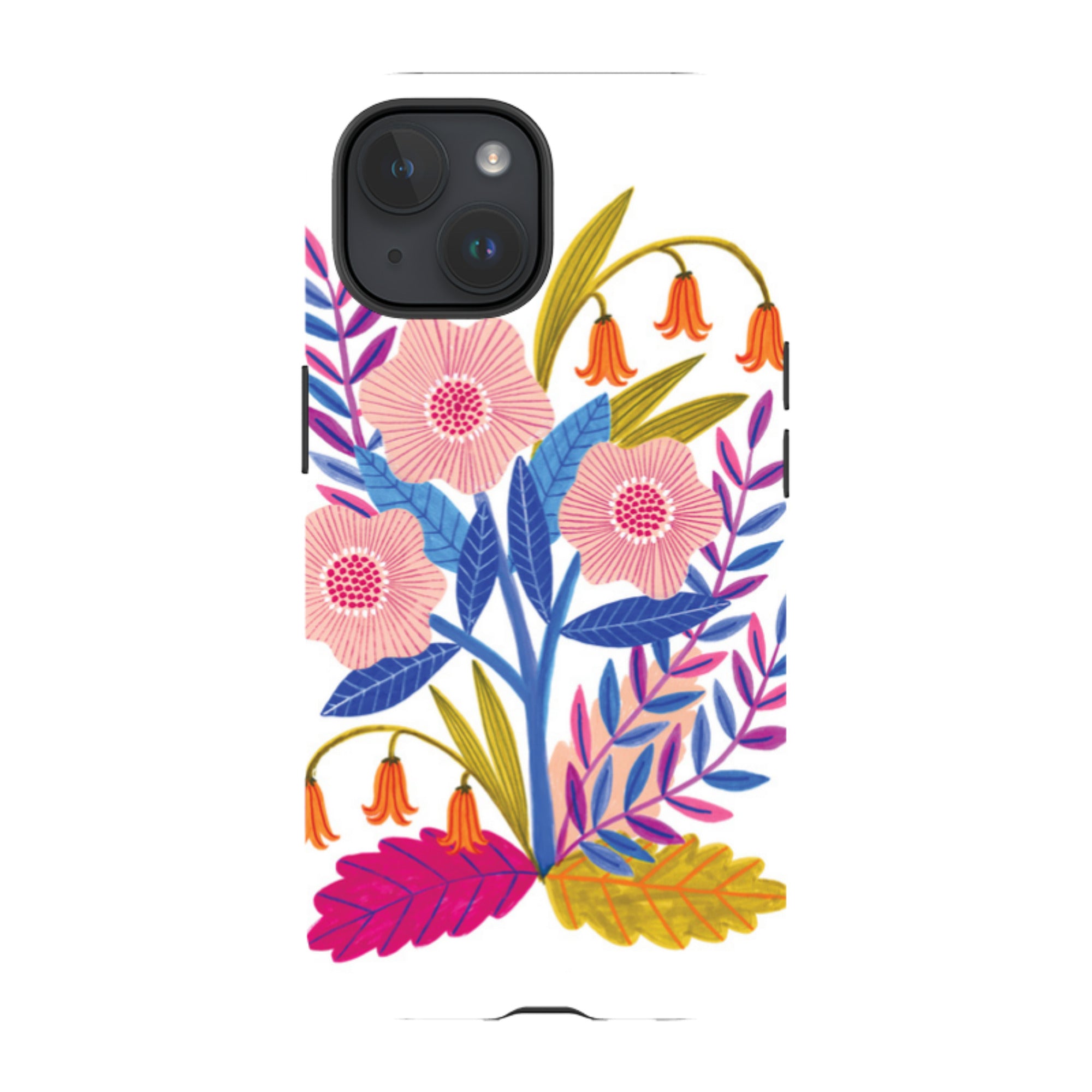 iPhone Tough Case - Leaves Cluster By Lee Foster Wilson
