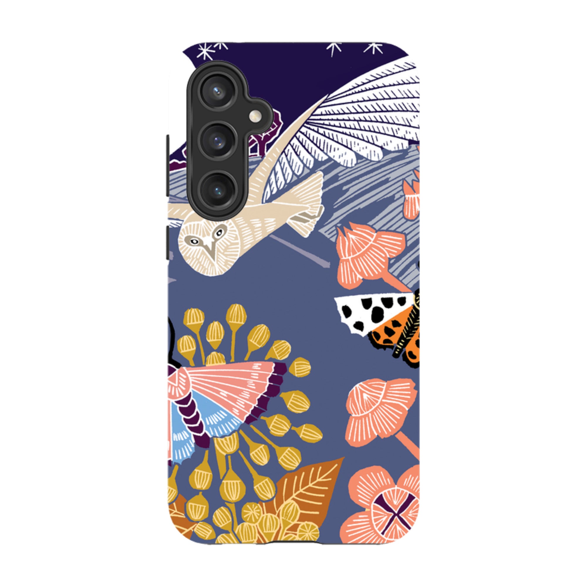 Samsung Tough Case - Evening Barn Owl By Kate Heiss