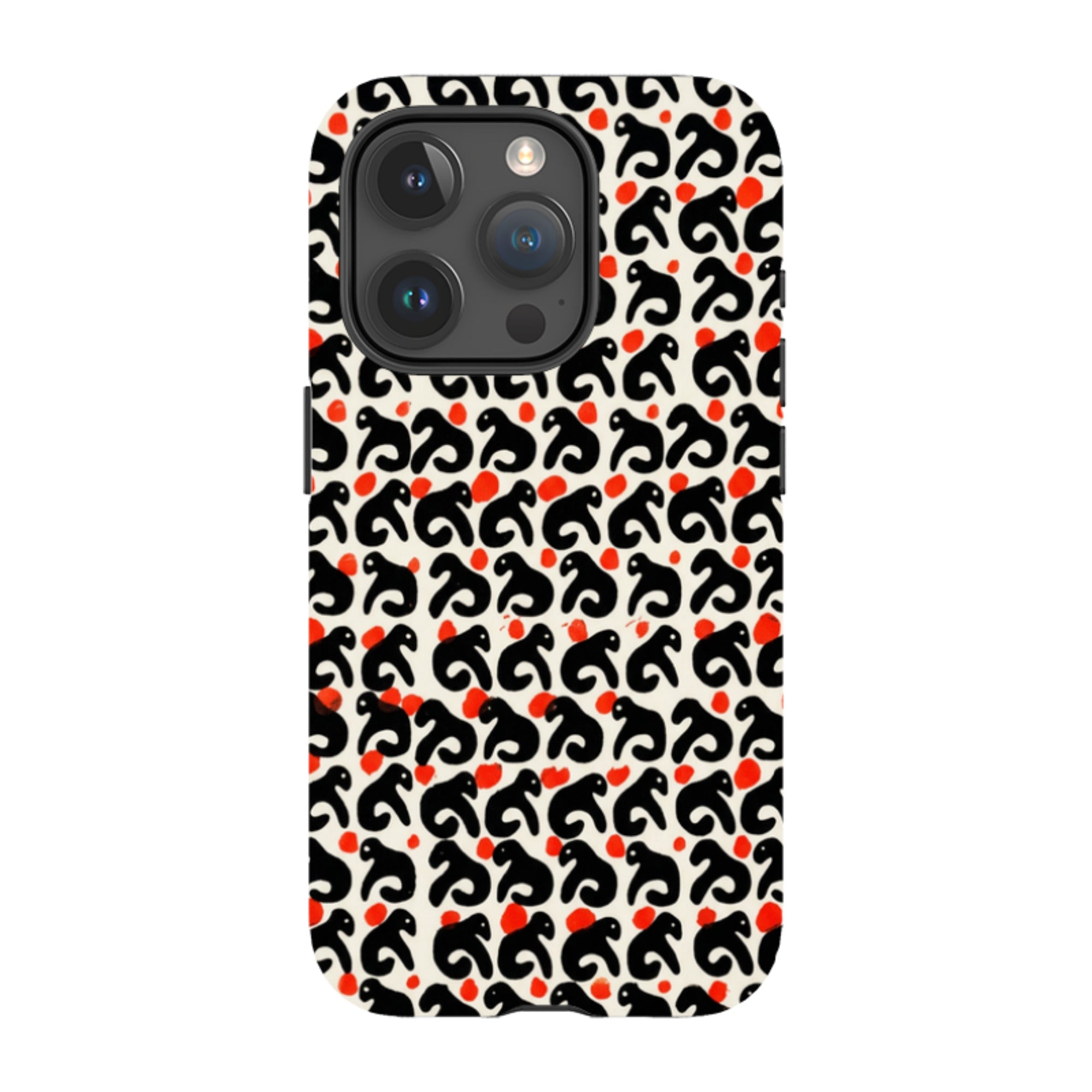 iPhone Tough Case - Abstract Cutouts