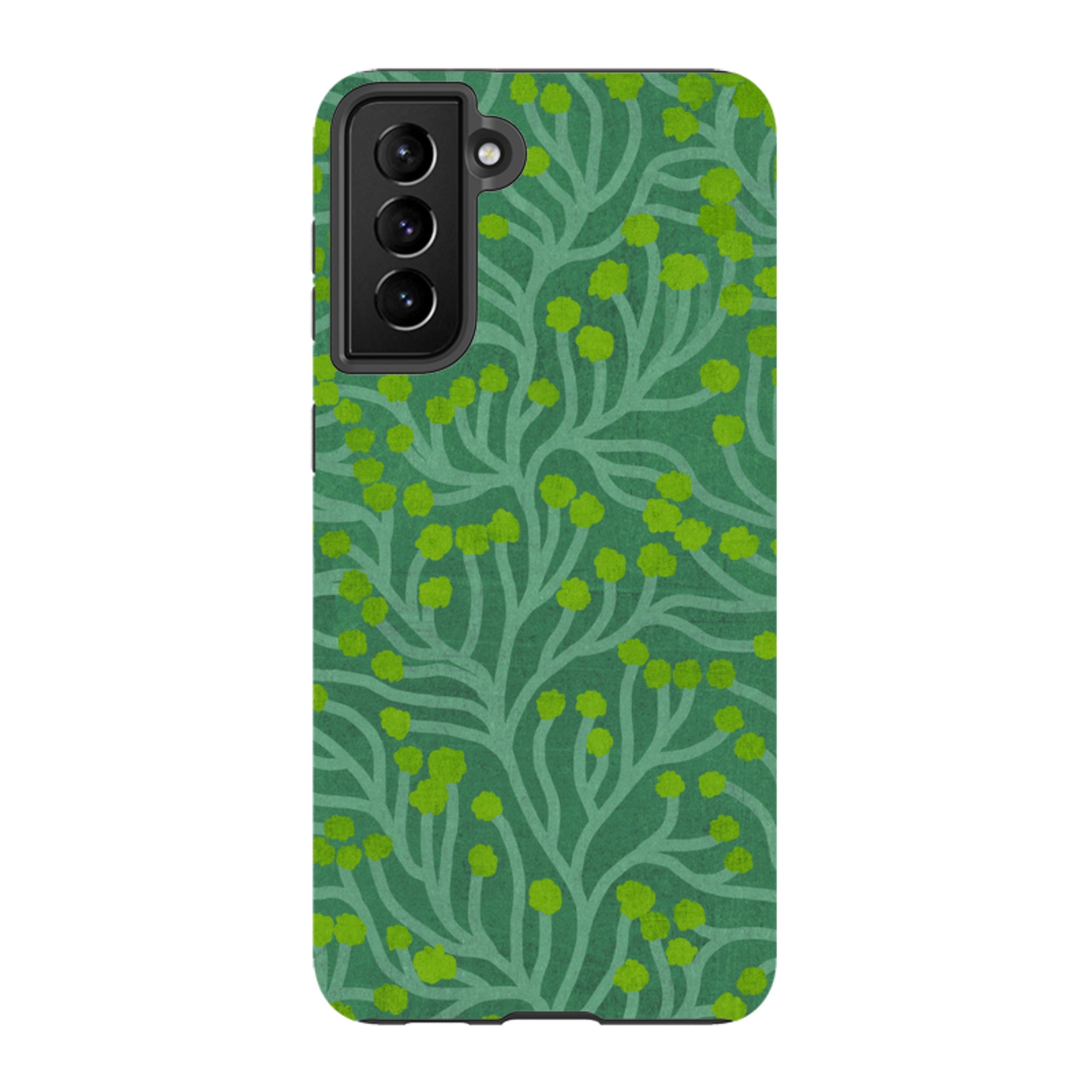 Samsung Tough Case - Vine Green And Teal By Katherine Quinn