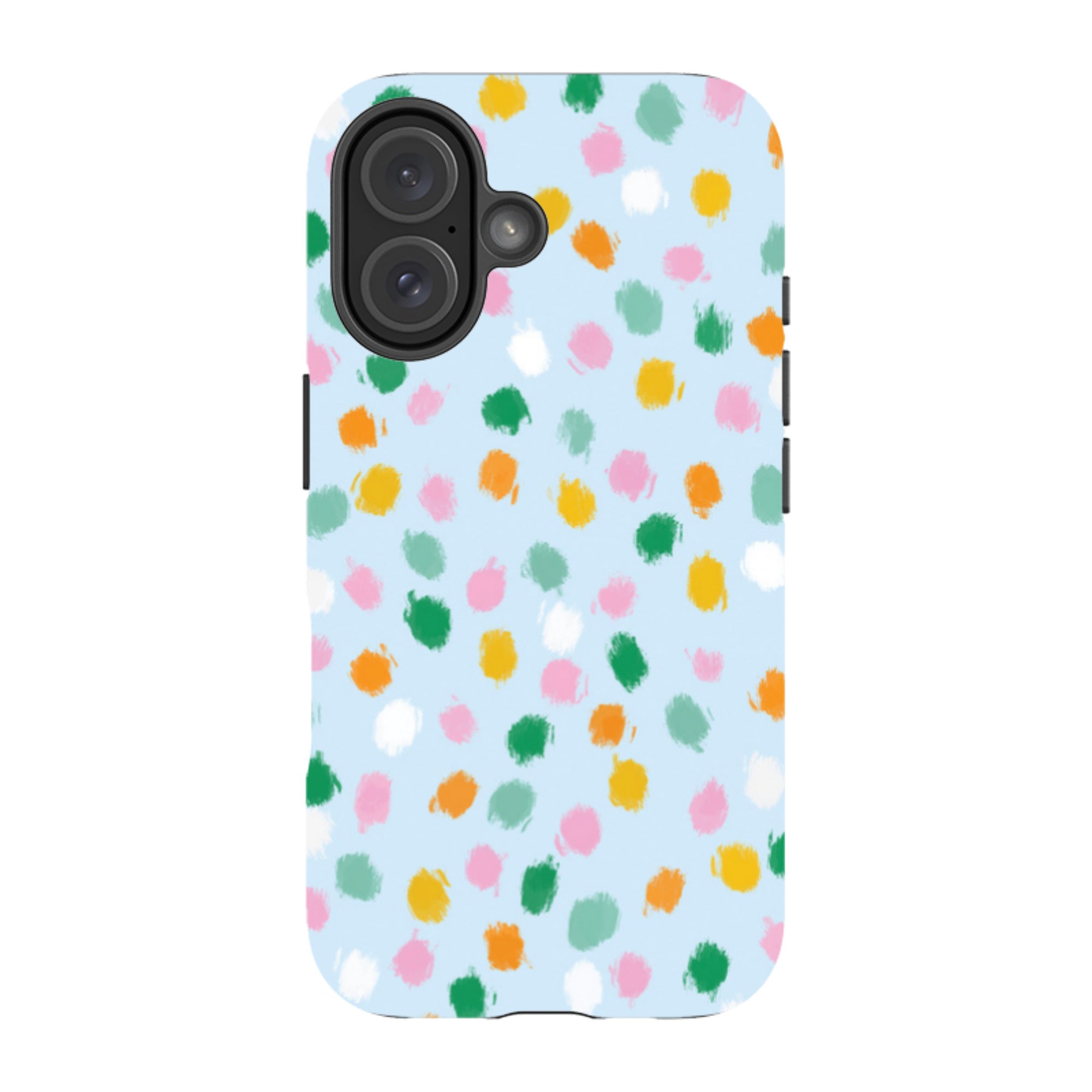 iPhone Tough Case - Spotty Co-Ordinate By Lee Foster Wilson