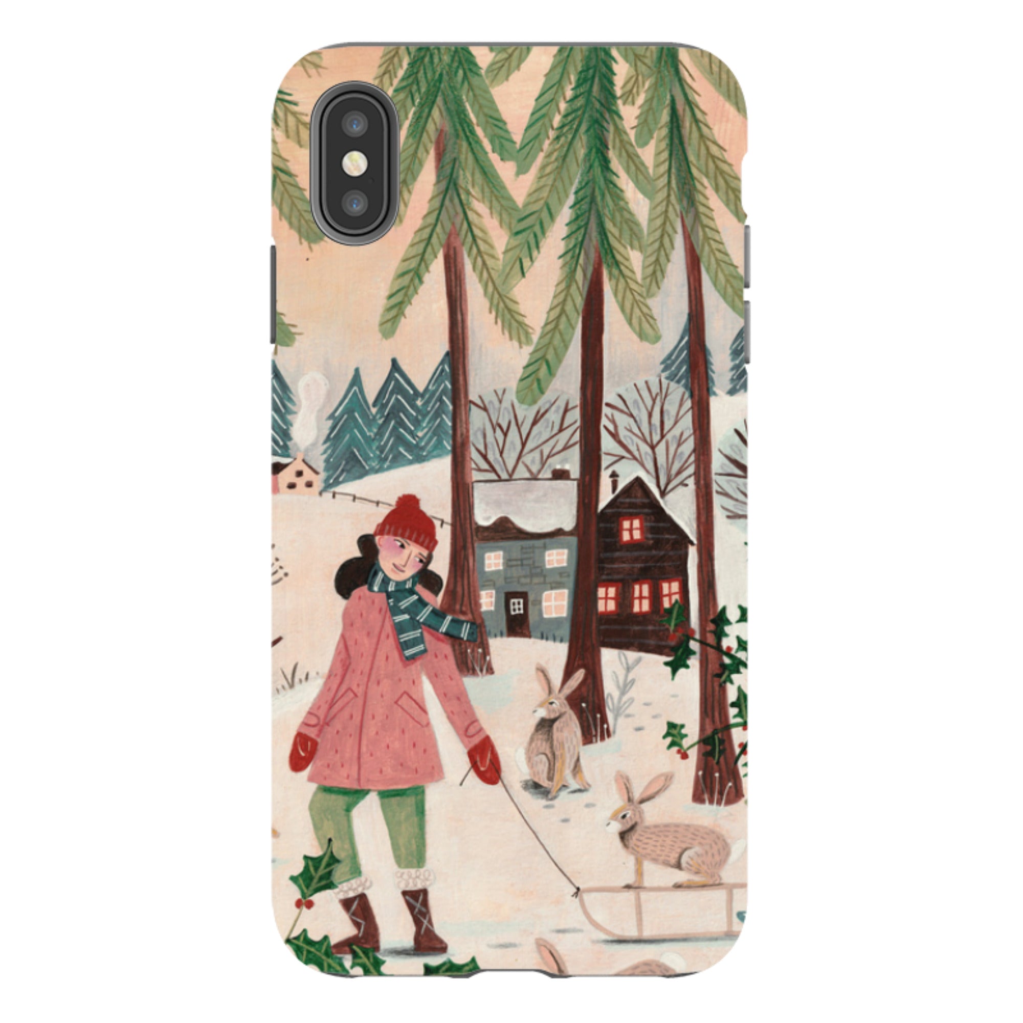 iPhone Tough Case - Lets Go By Caroline Bonne Muller